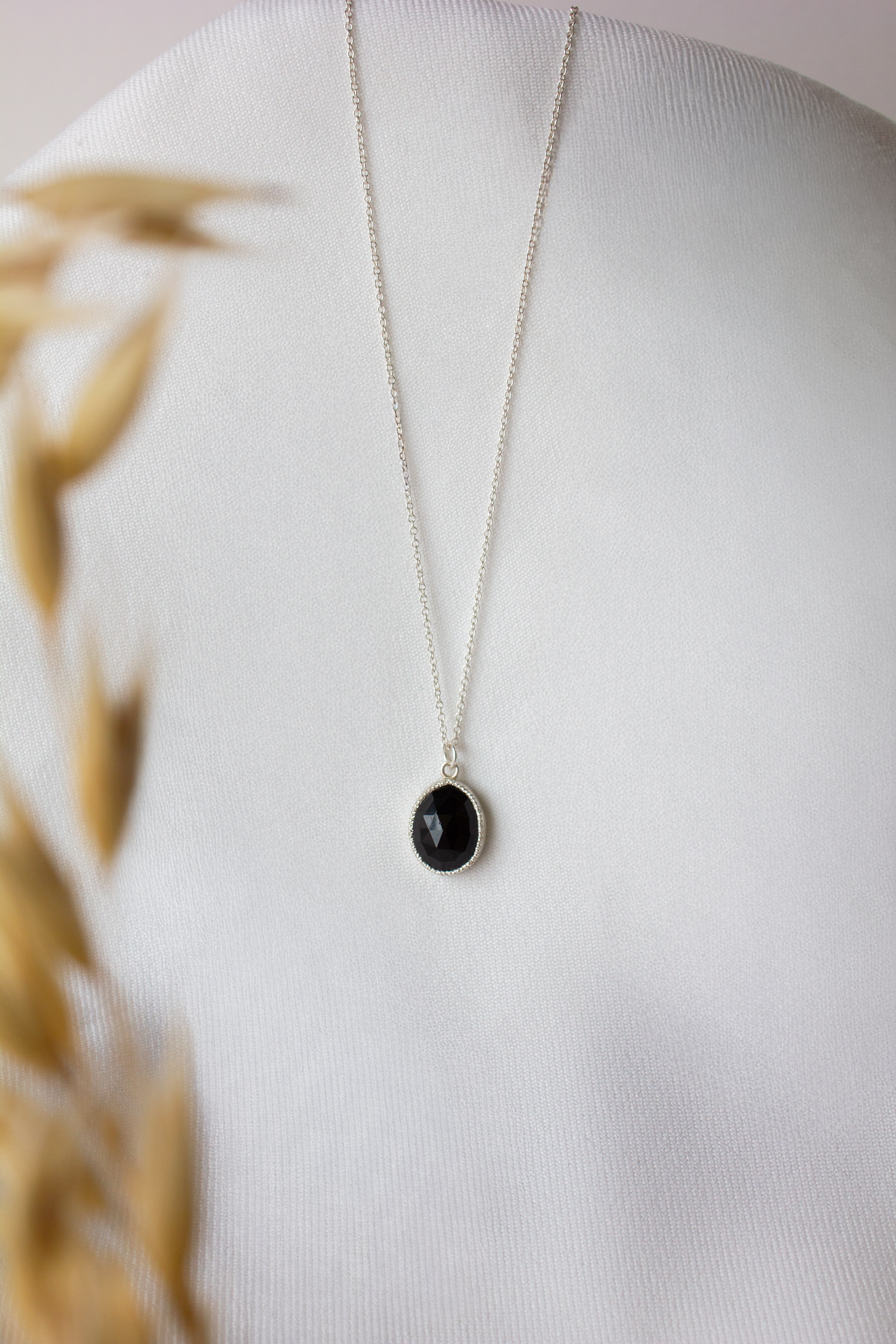 Andrea Mueller, Black Spinel Necklace-1