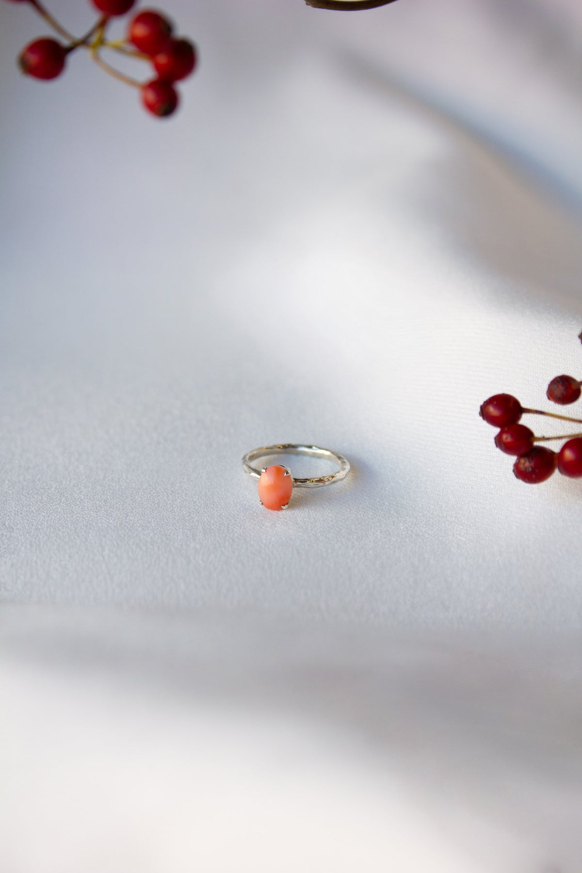Kathryn Rebecca, Oval Branch Ring-3