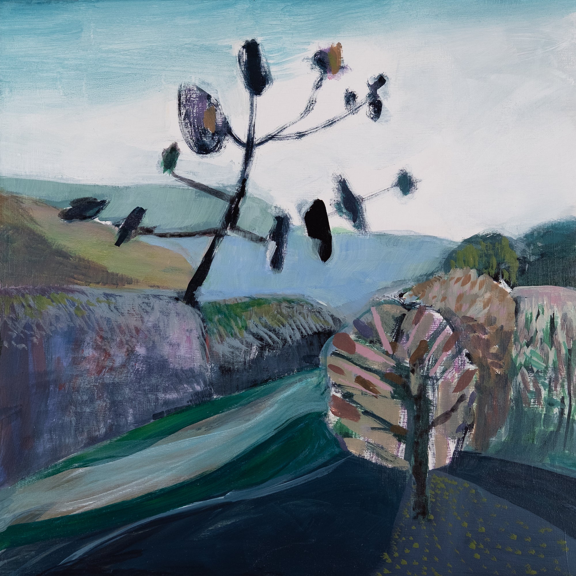 Lori Richards, Creek Bed (Diptych)-3