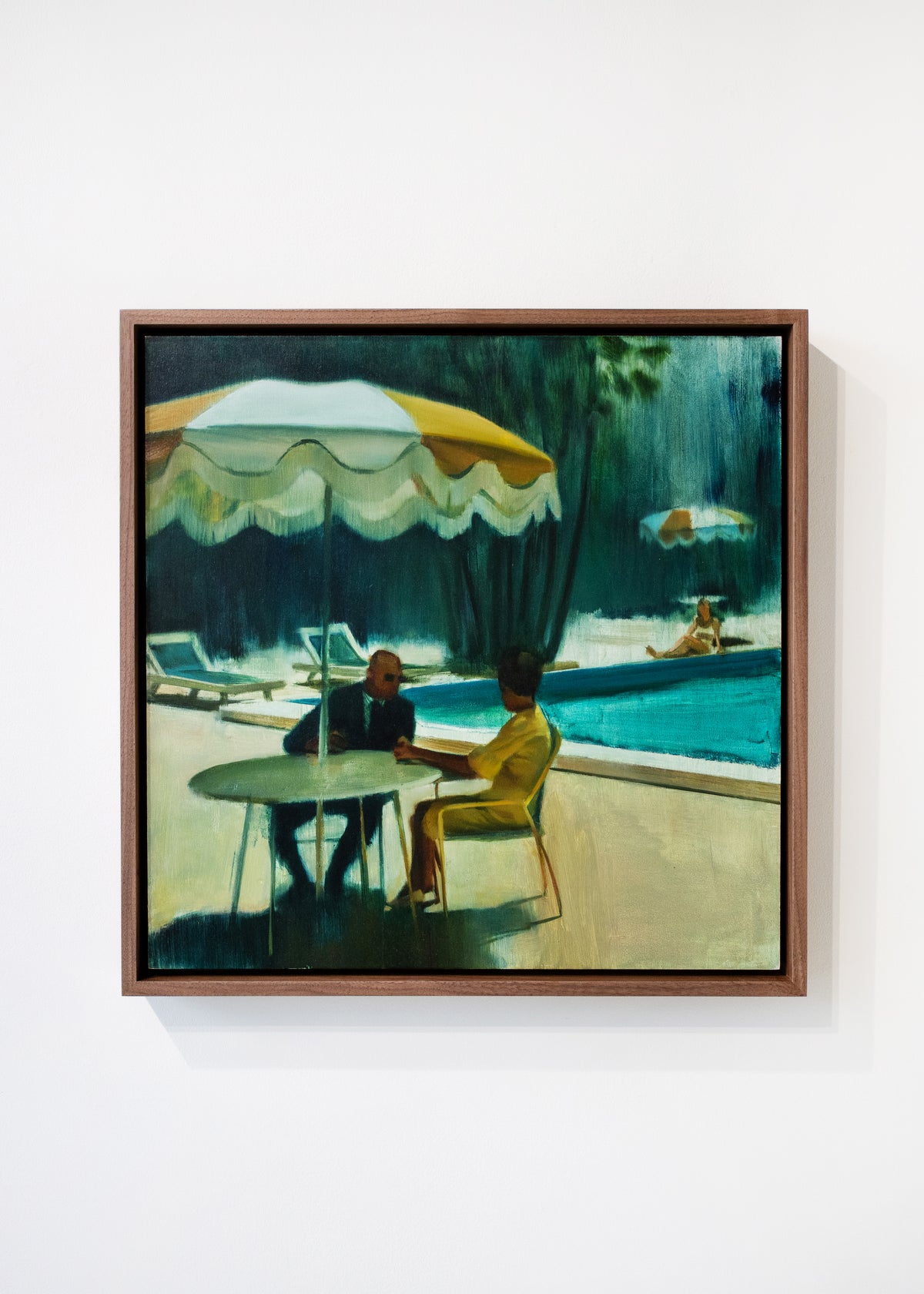 Andrew Beck, Study of a yellow parasol