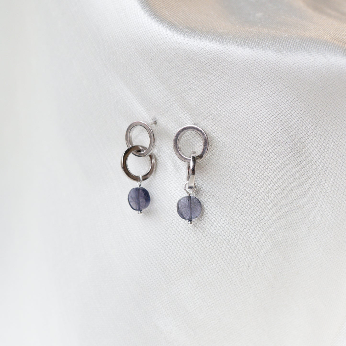 Brenda Wong, Double Circle Stud Earrings