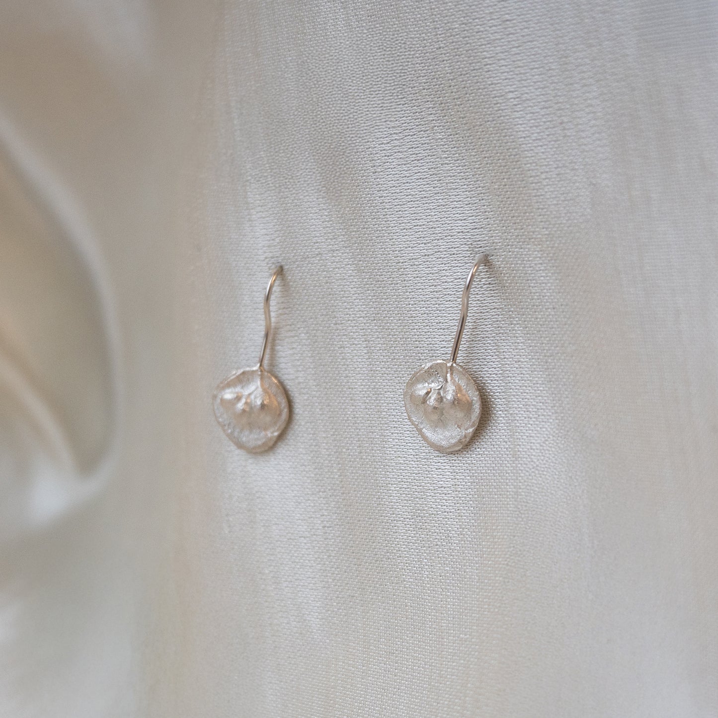 Andrea Mueller, Small Floral Talisman Hook Earrings