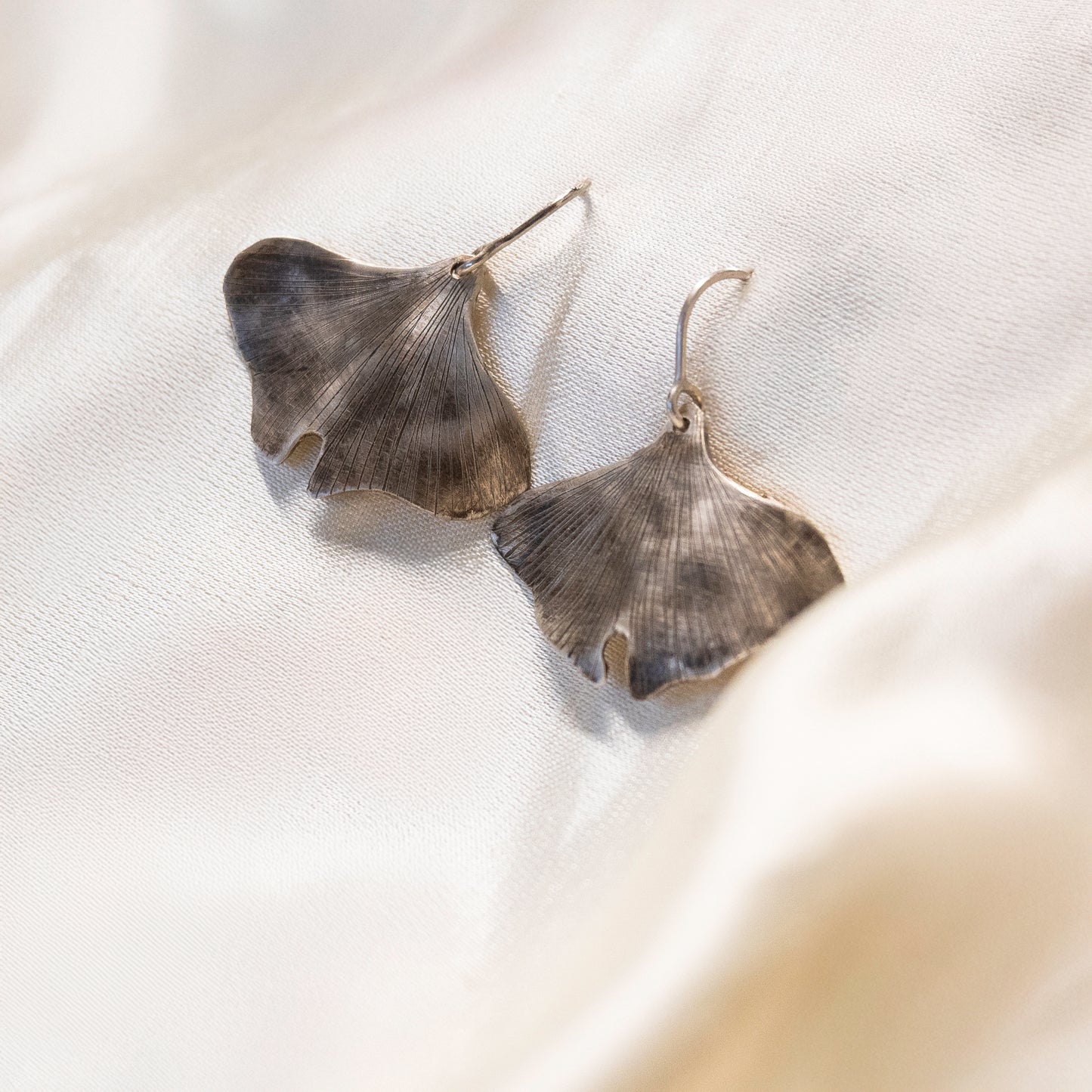 Galili Ellis, Ginkgo Leaf Earrings