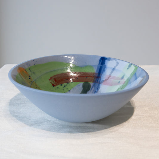 Dauma Stirbyte, Large Blue Snack Attack Bowl