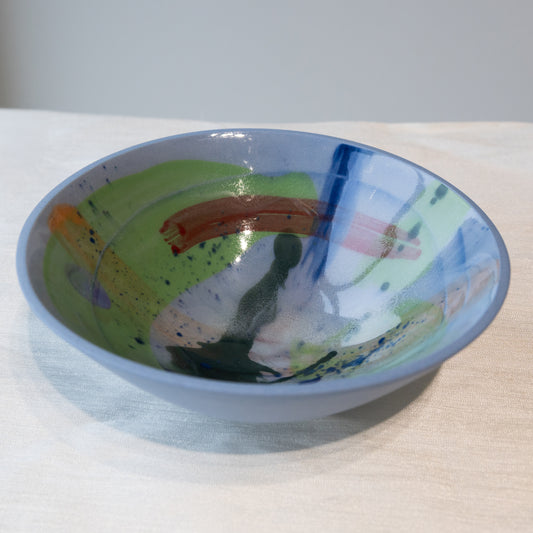 Dauma Stirbyte, Large Blue Snack Attack Bowl