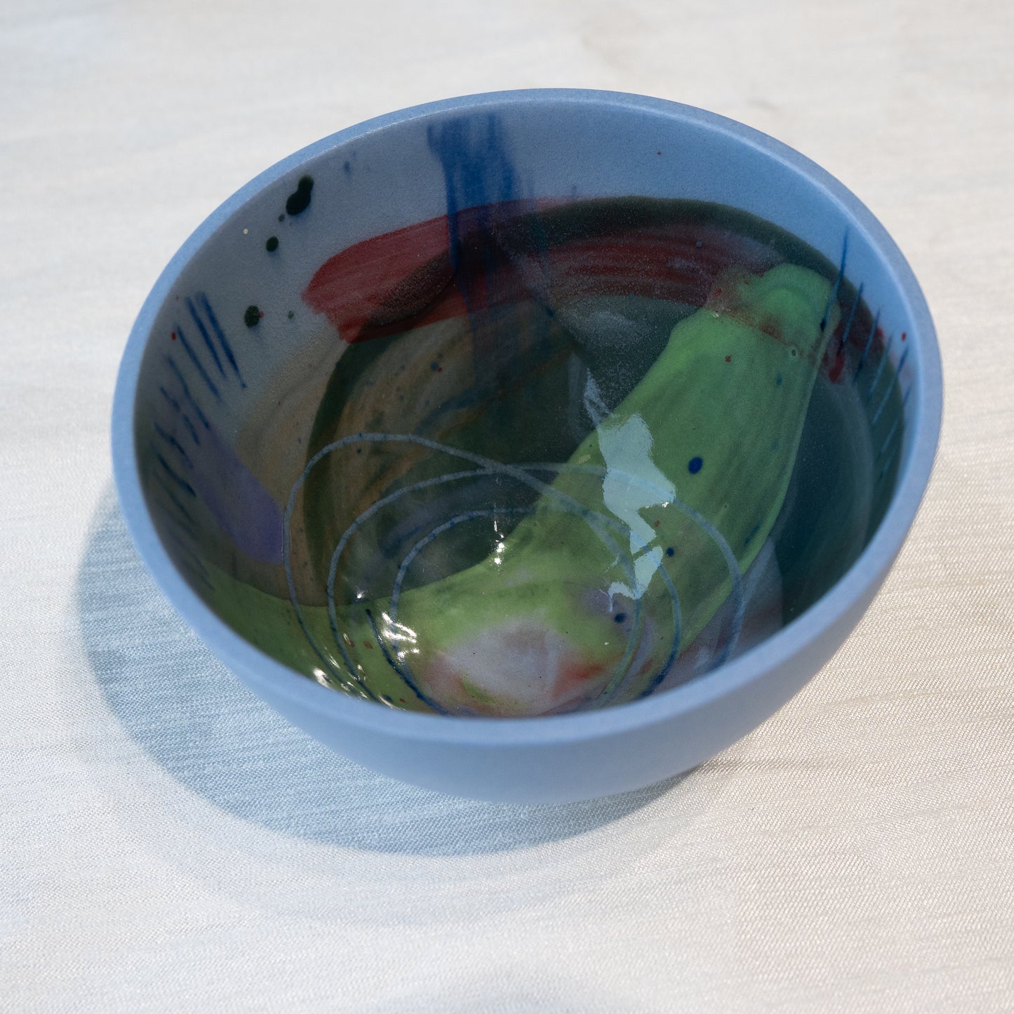 Dauma Stirbyte, Small Blue Snack Attack Bowl
