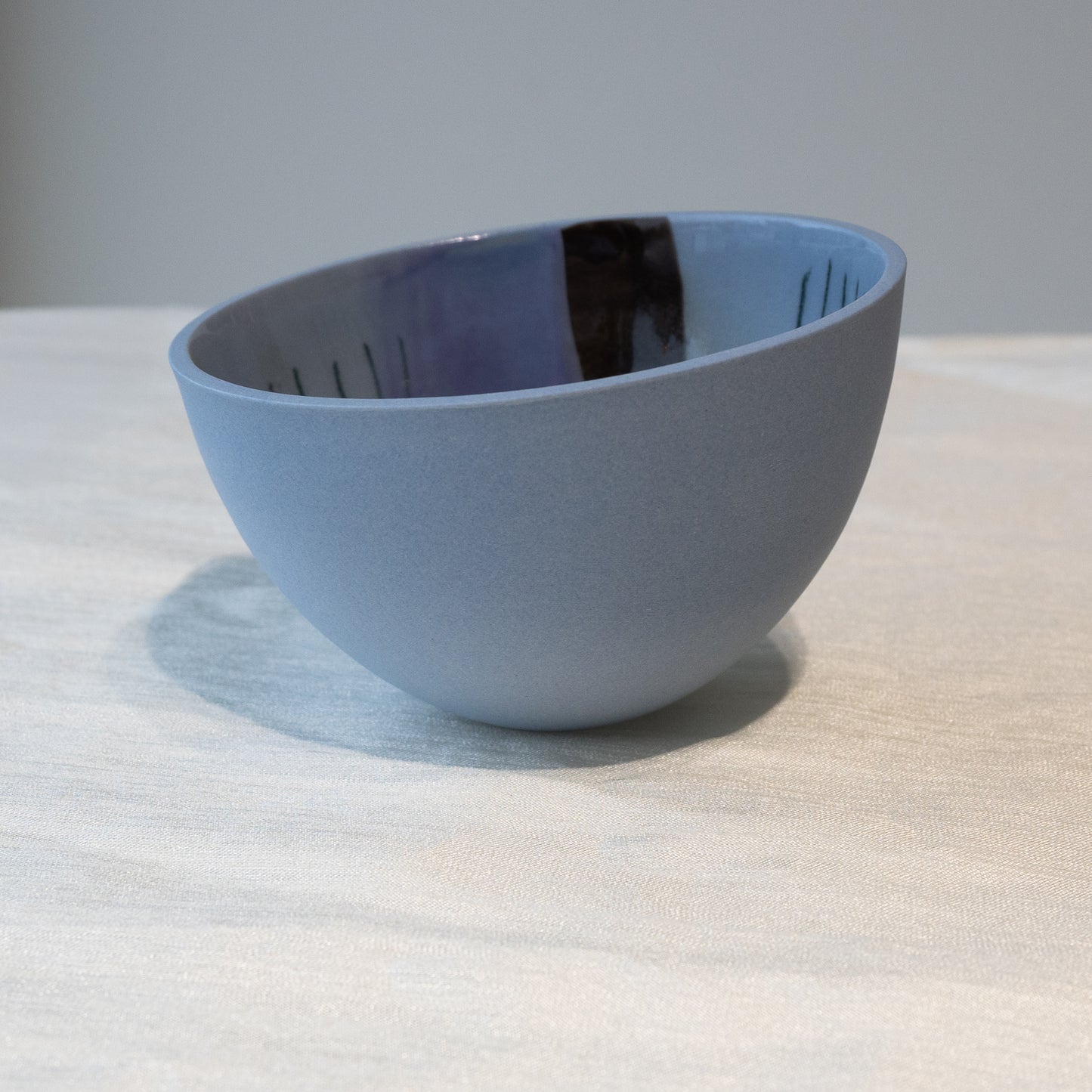 Dauma Stirbyte, Small Blue Snack Attack Bowl
