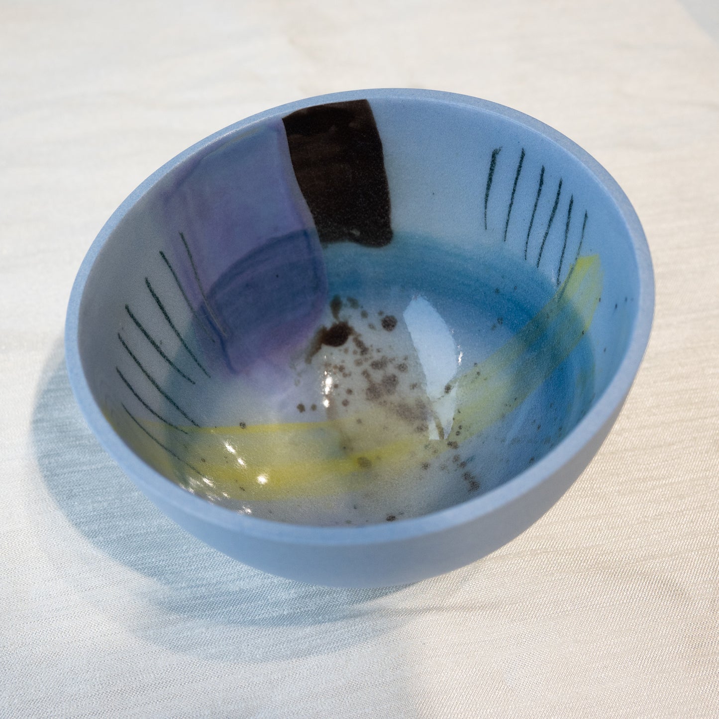 Dauma Stirbyte, Small Blue Snack Attack Bowl