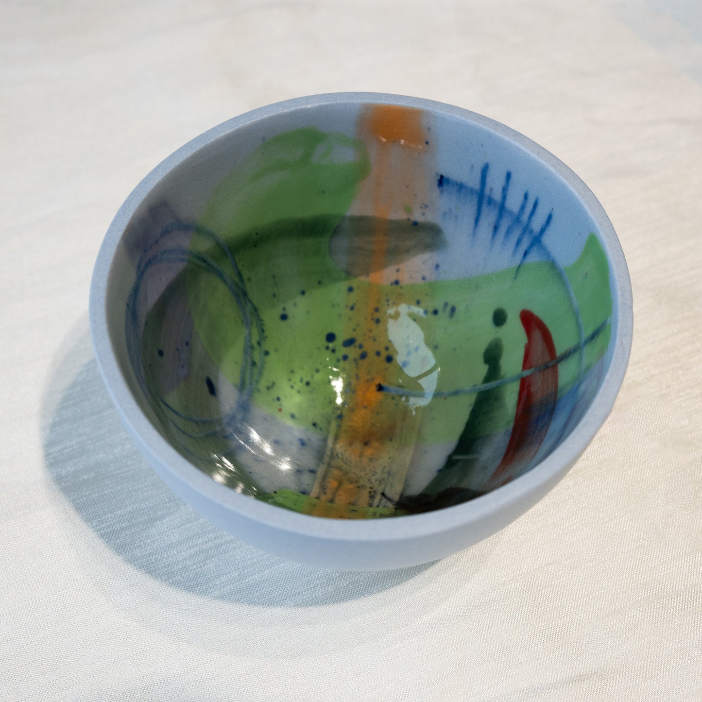 Dauma Stirbyte, Small Blue Snack Attack Bowl