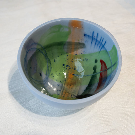 Dauma Stirbyte, Small Blue Snack Attack Bowl