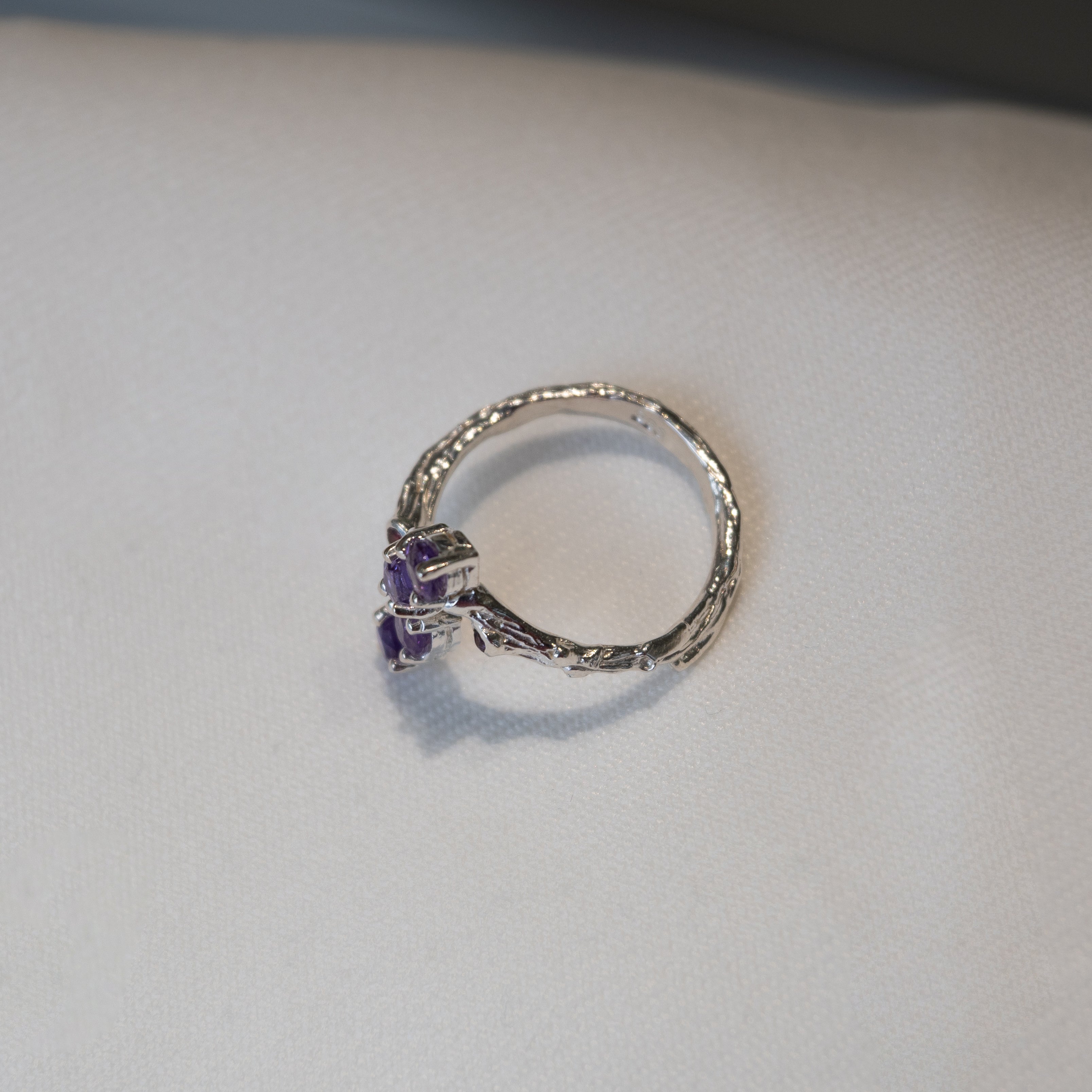 Out Designs, Stacked Amethyst Ring
