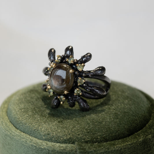 Out Designs, Black Star Sapphire Ring