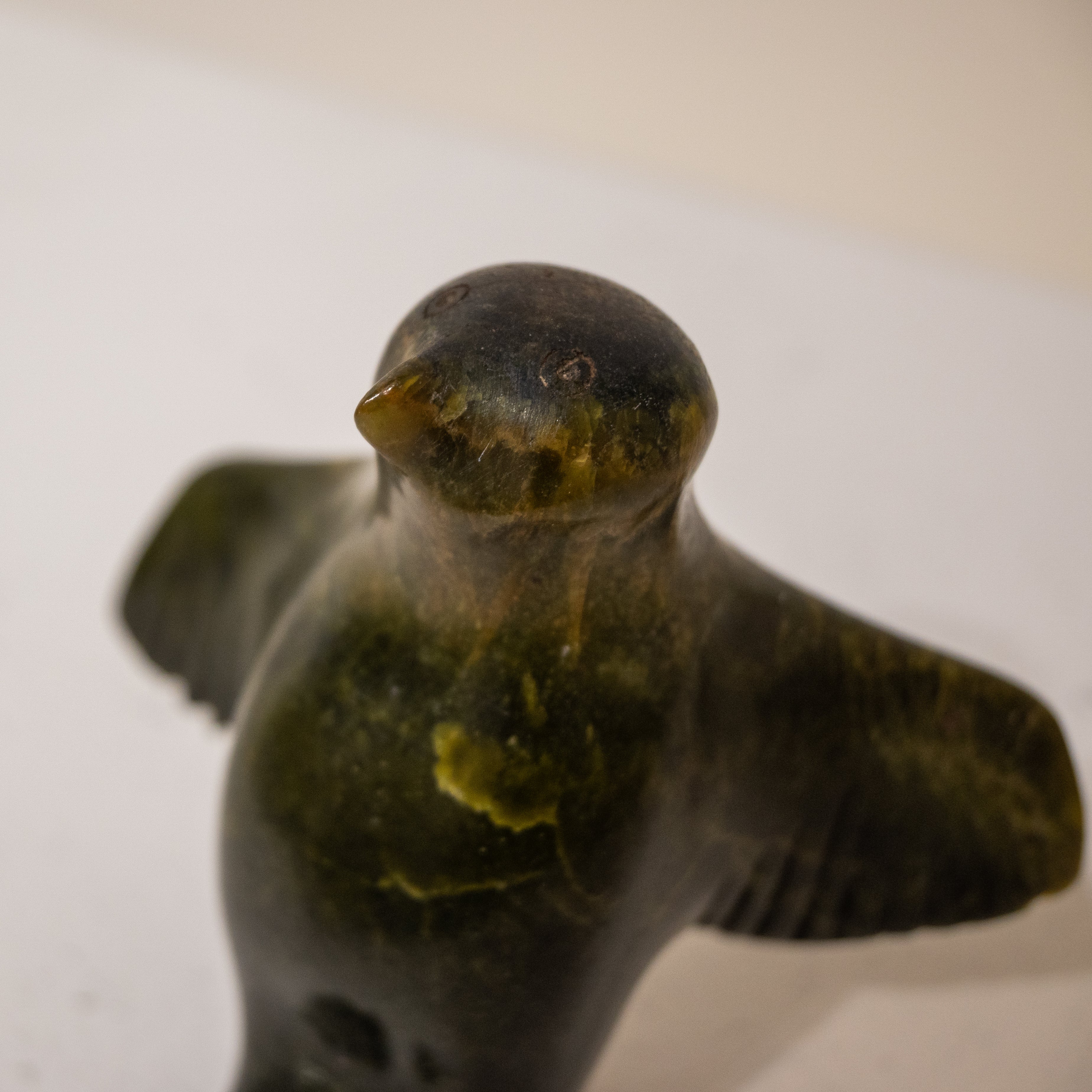 Unidentified Inuit Artist, Alighting Bird