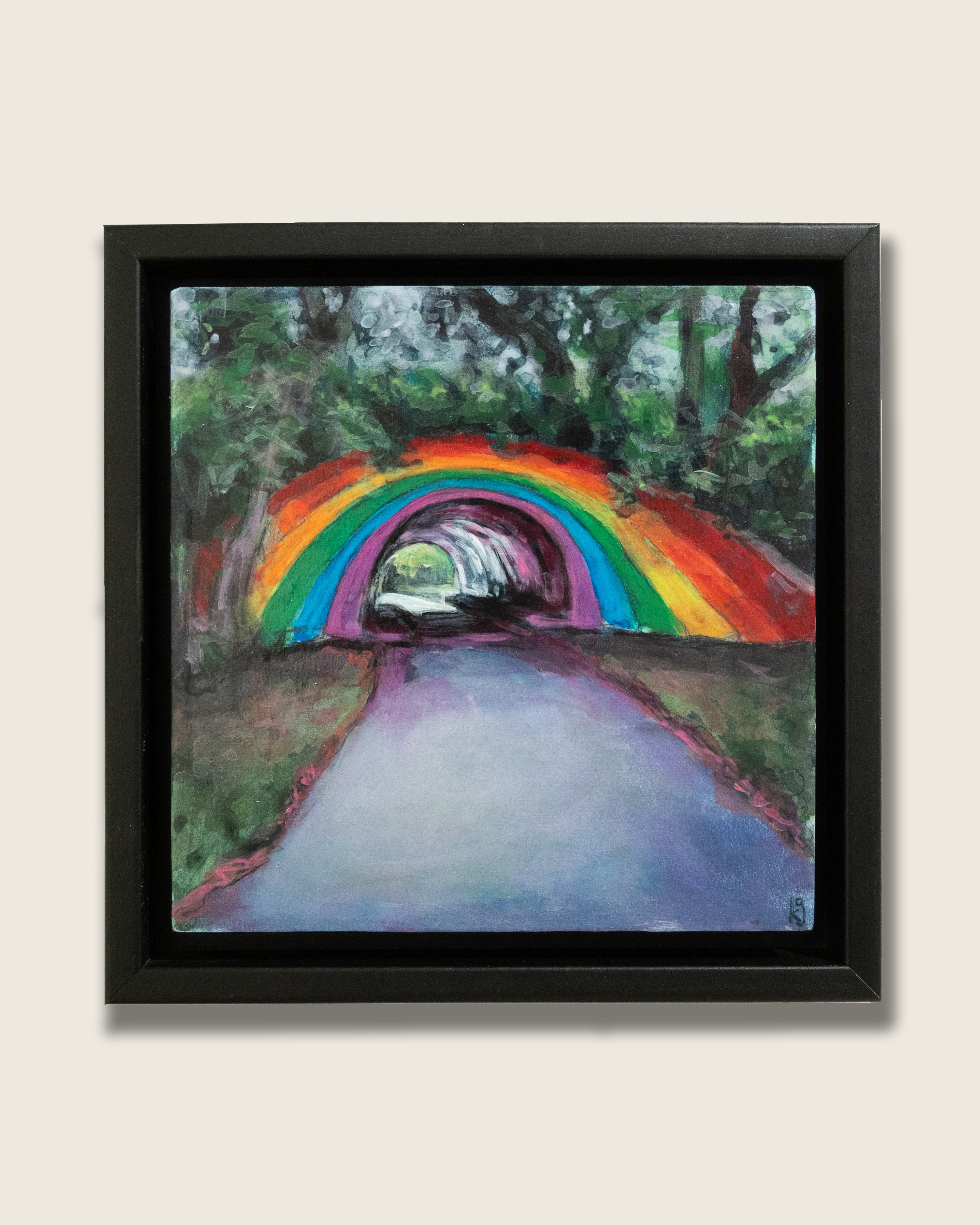 Kelly Grace, Study for "The Other Side of the Rainbow"-4