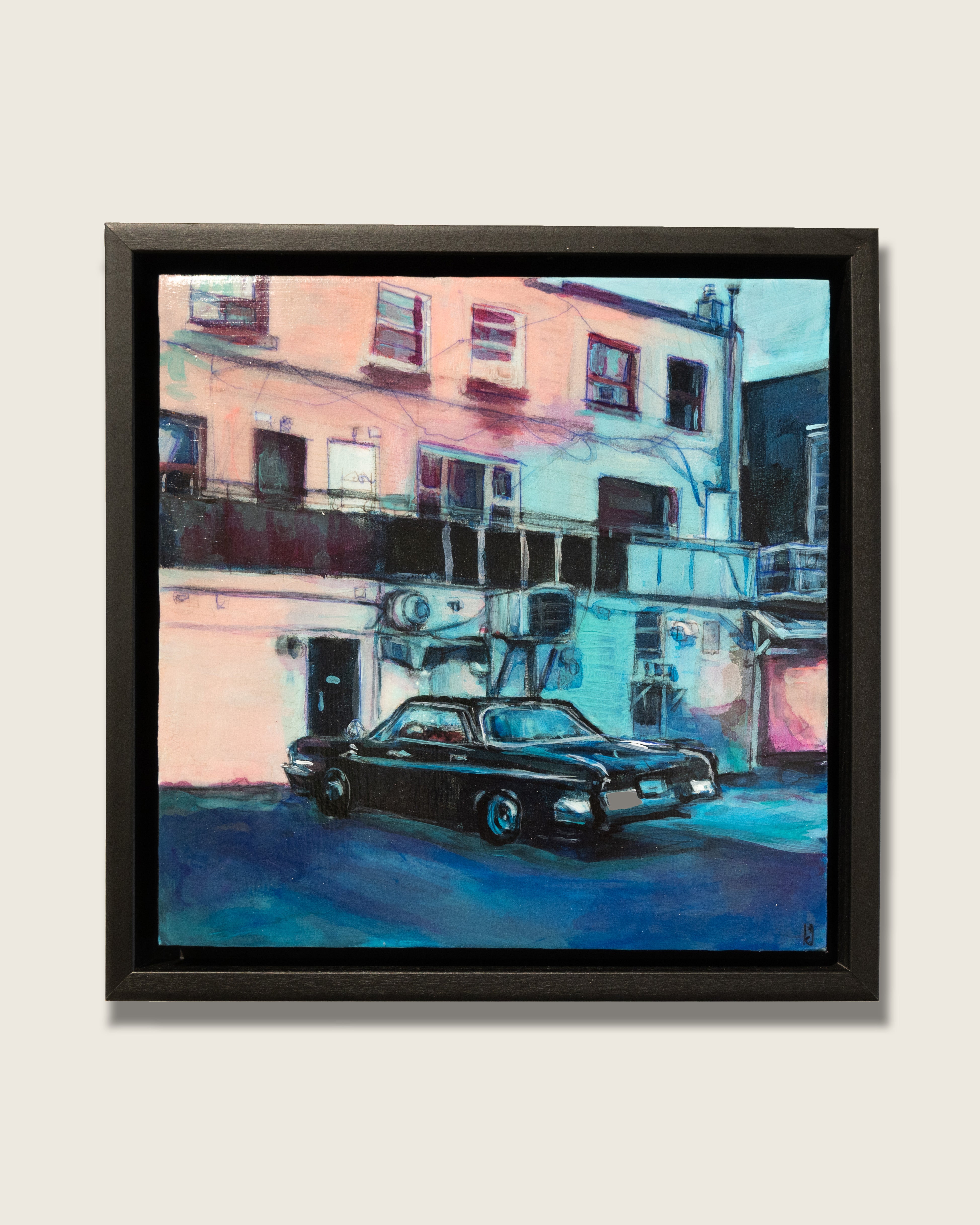 Kelly Grace, Study for "Alley Cat"-2