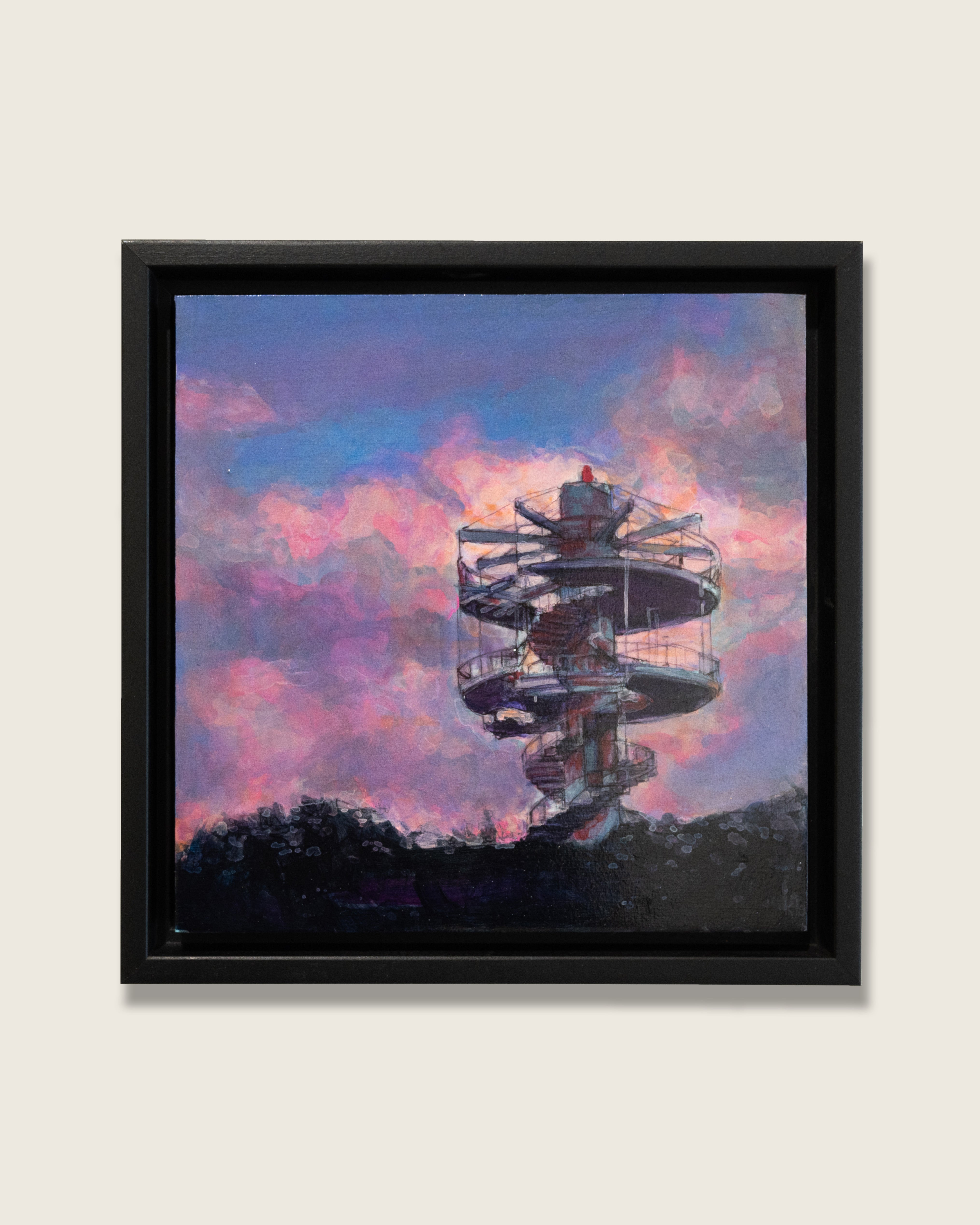 Kelly Grace, Study for "Tower"-2