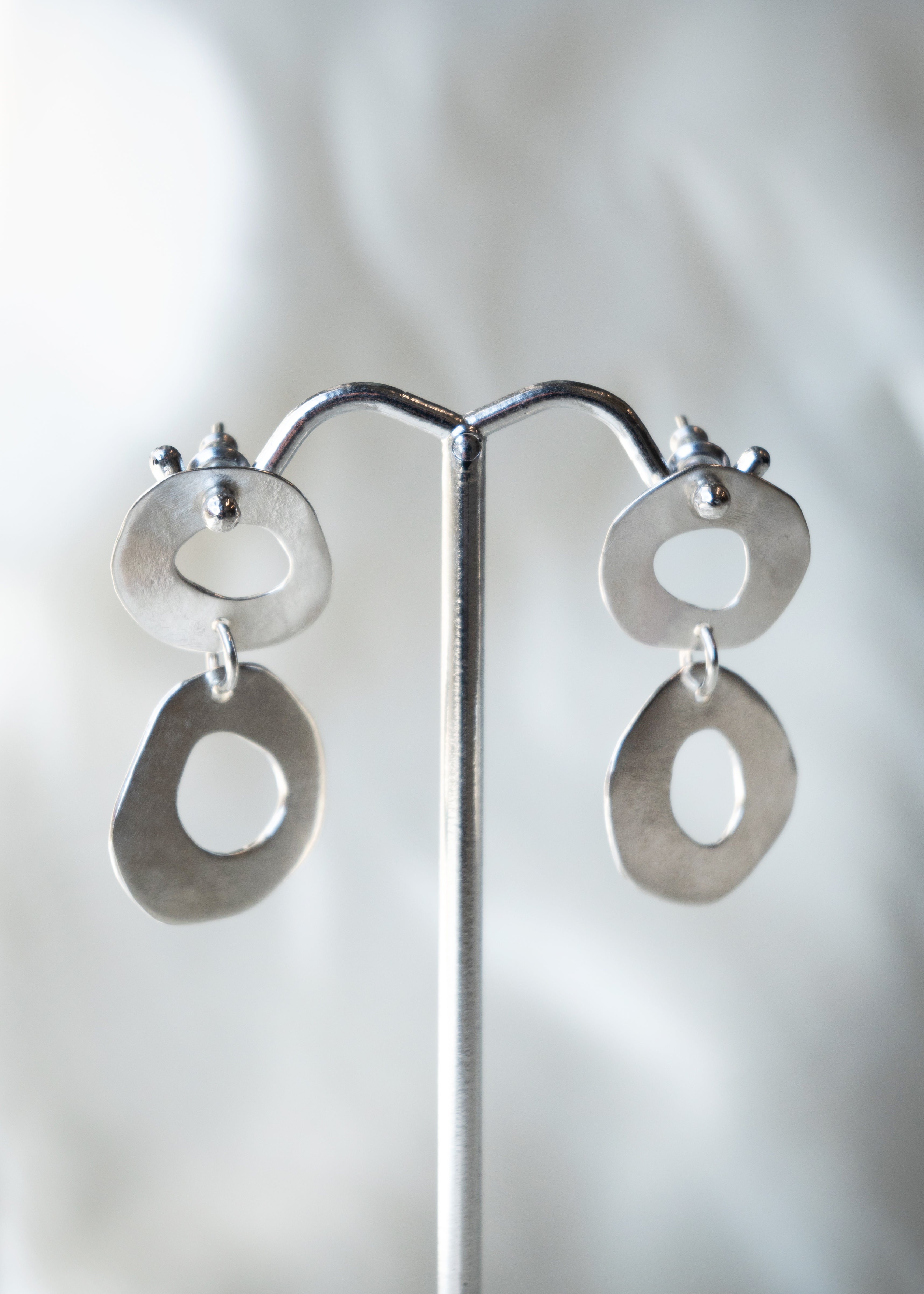 Galili Ellis, Polished Closed Shape Earrings