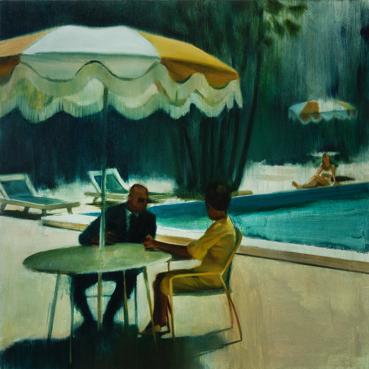 Andrew Beck, Study of a yellow parasol