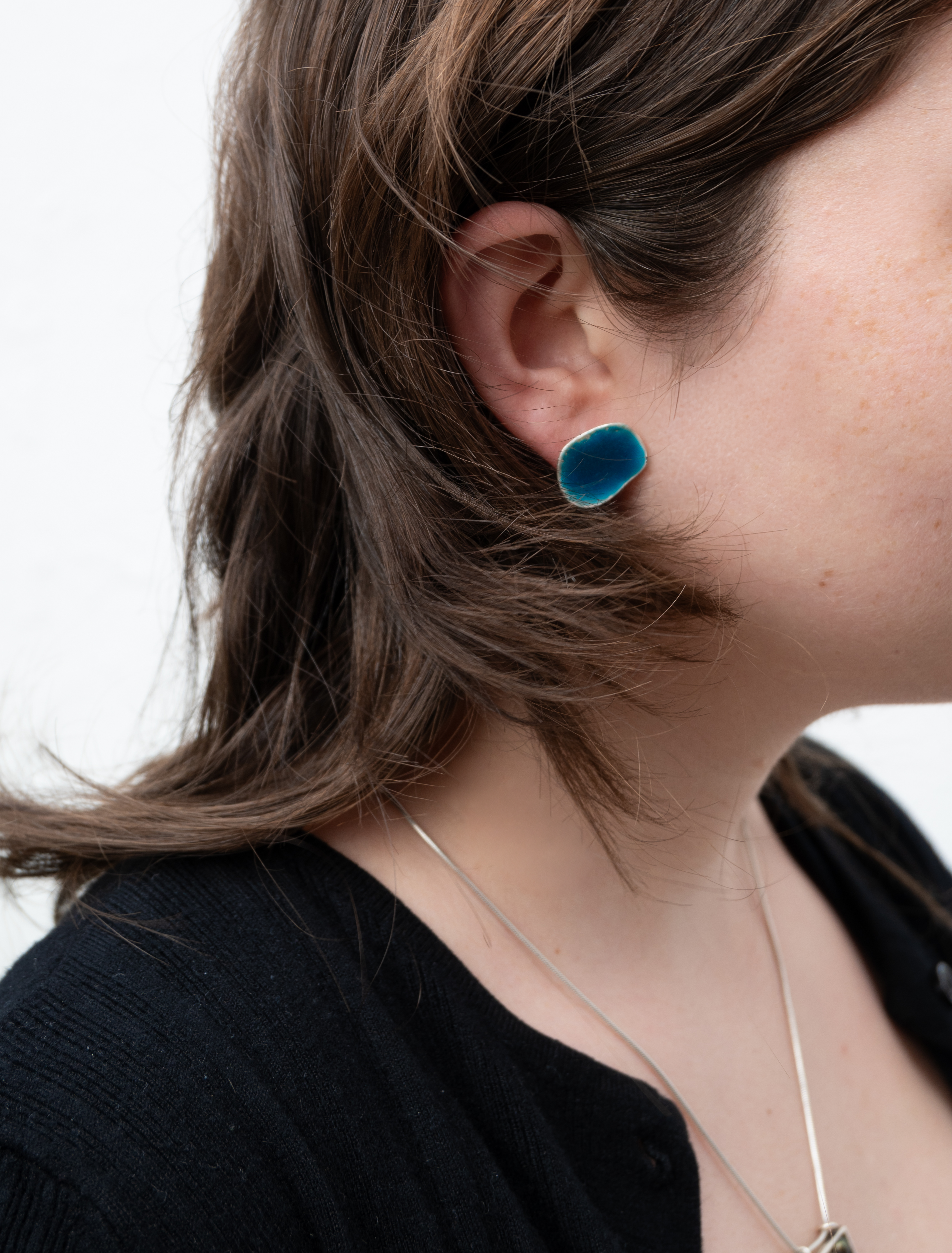 Galili Ellis, Colourful Enamel Stud Earrings