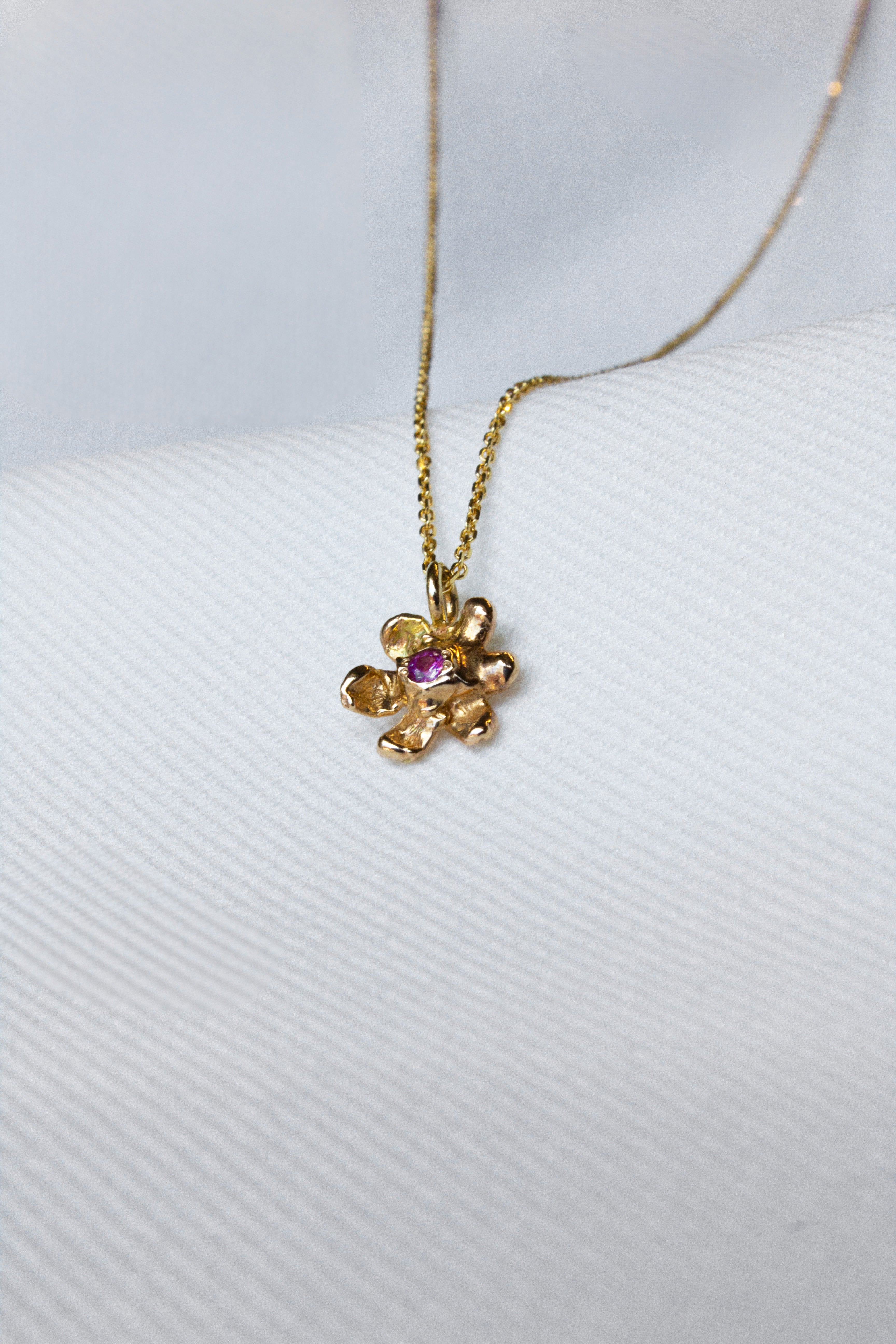 RYHN, Gold Wildflower Necklace
