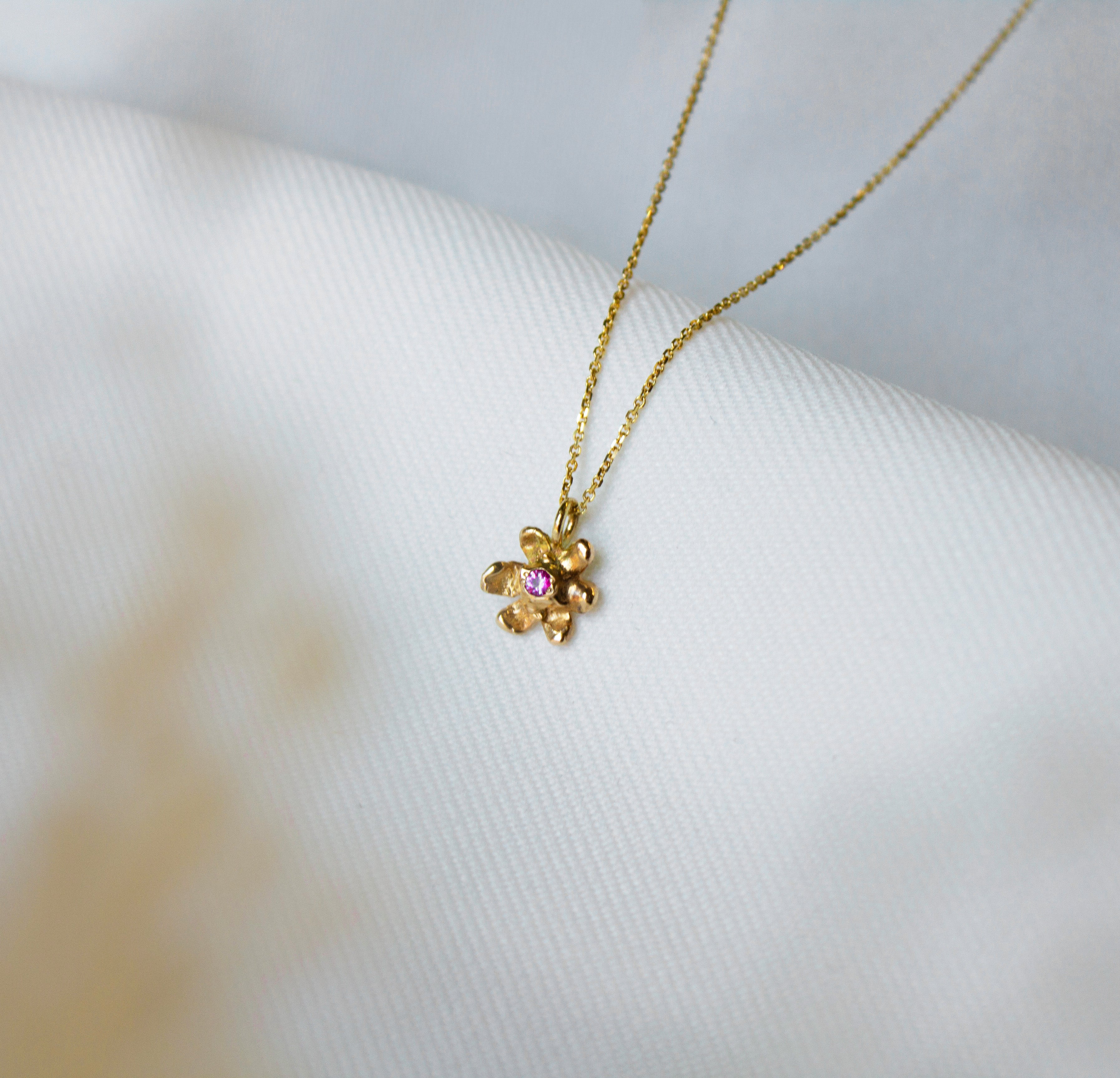 RYHN, Gold Wildflower Necklace