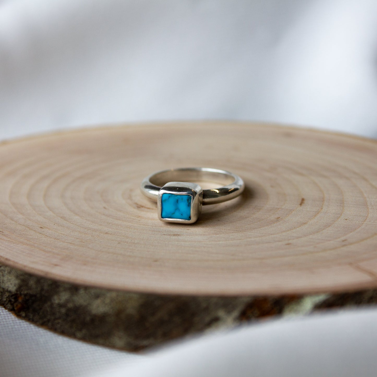 Galili Ellis, Square Turquoise Ring