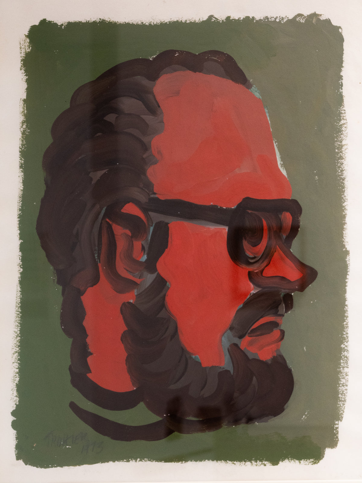 Gerald Trottier, Self-Portrait-1