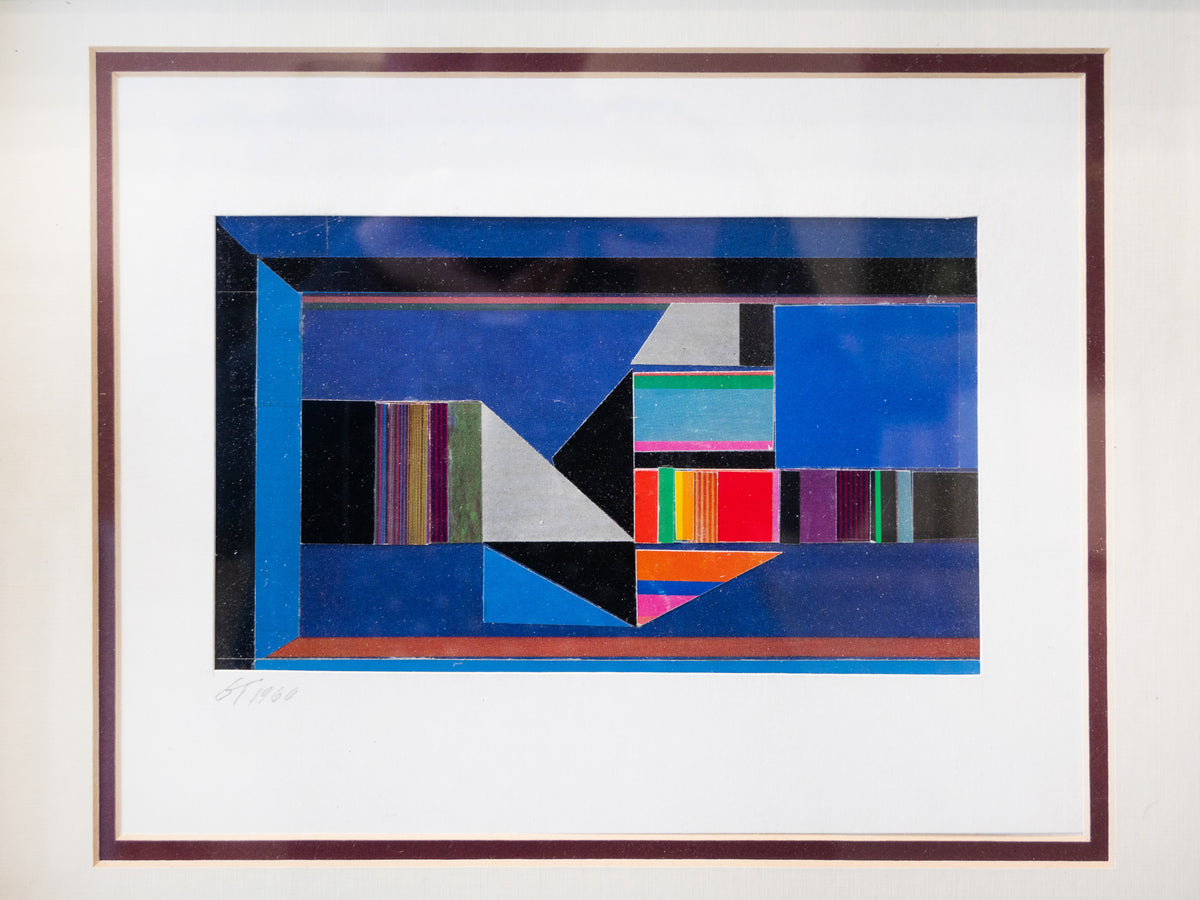 Gerald Trottier, Untitled Mosaic Mural Maquette-3