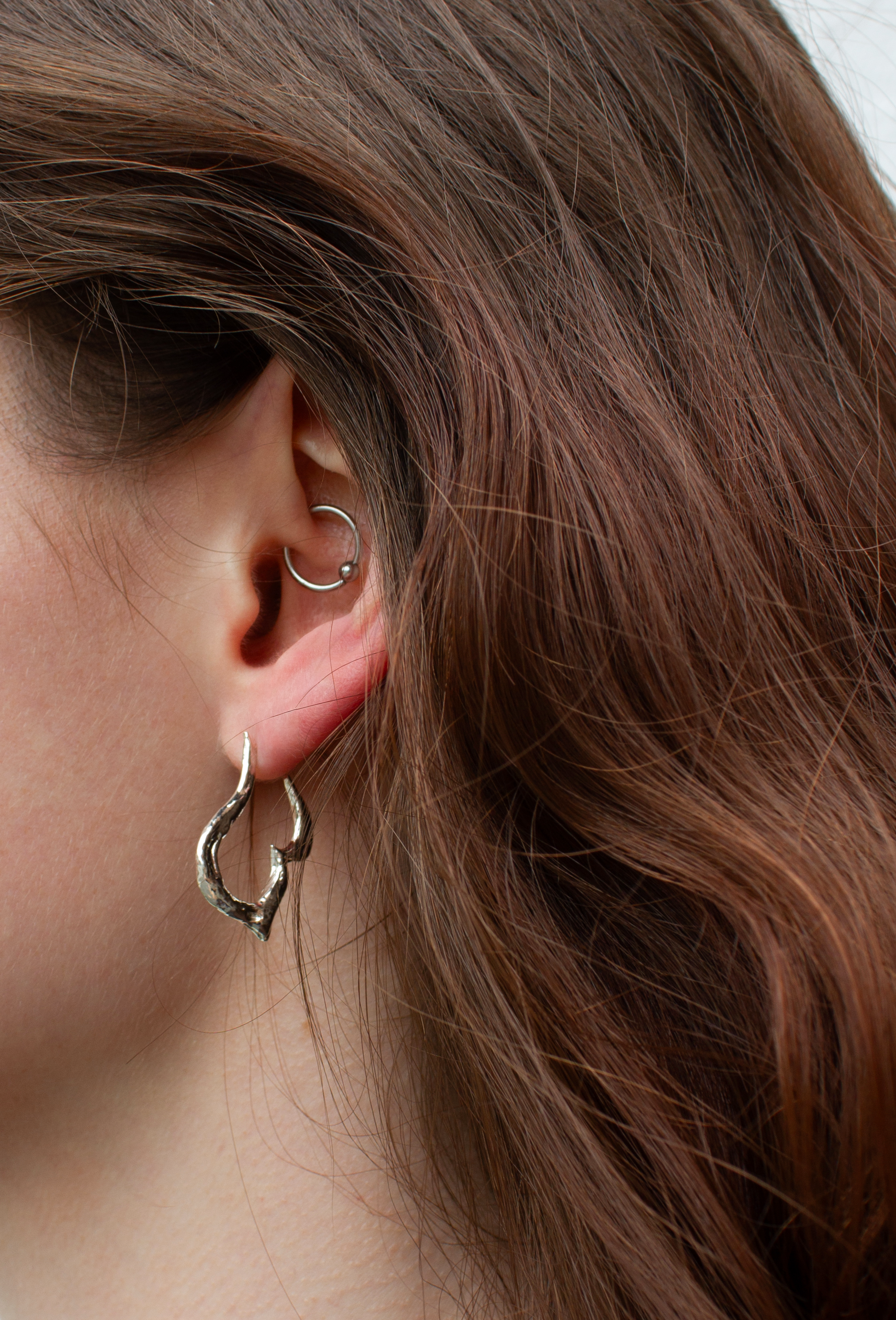 L.L.Y. Atelier, Gothic Script Earrings