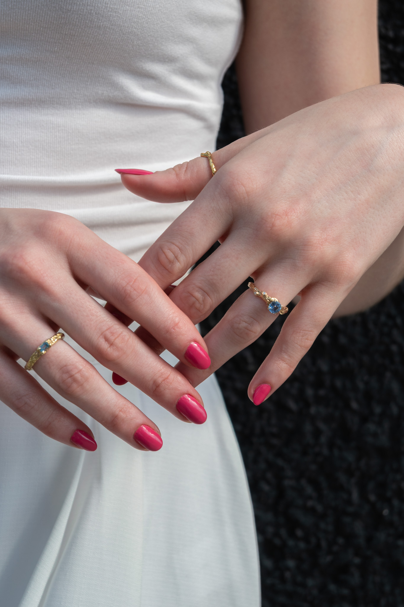 RYHN, Per Se Sapphire Gold Ring