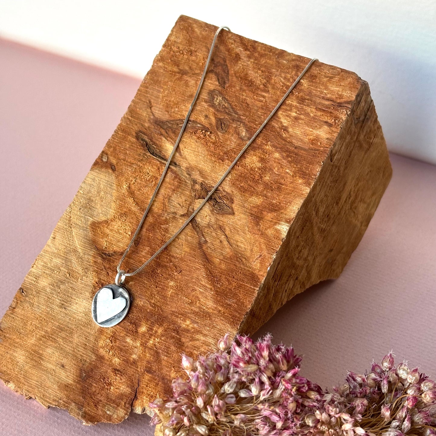 Galili Ellis, Circular Heart Pendant Necklace