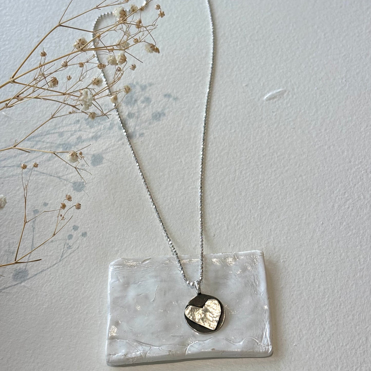 Galili Ellis, Circular Heart Pendant Necklace