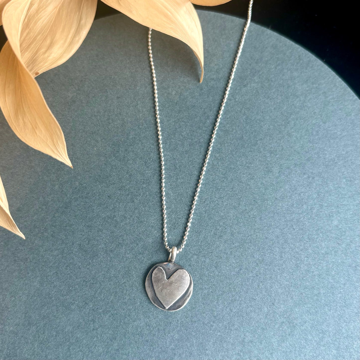 Galili Ellis, Circular Heart Pendant Necklace