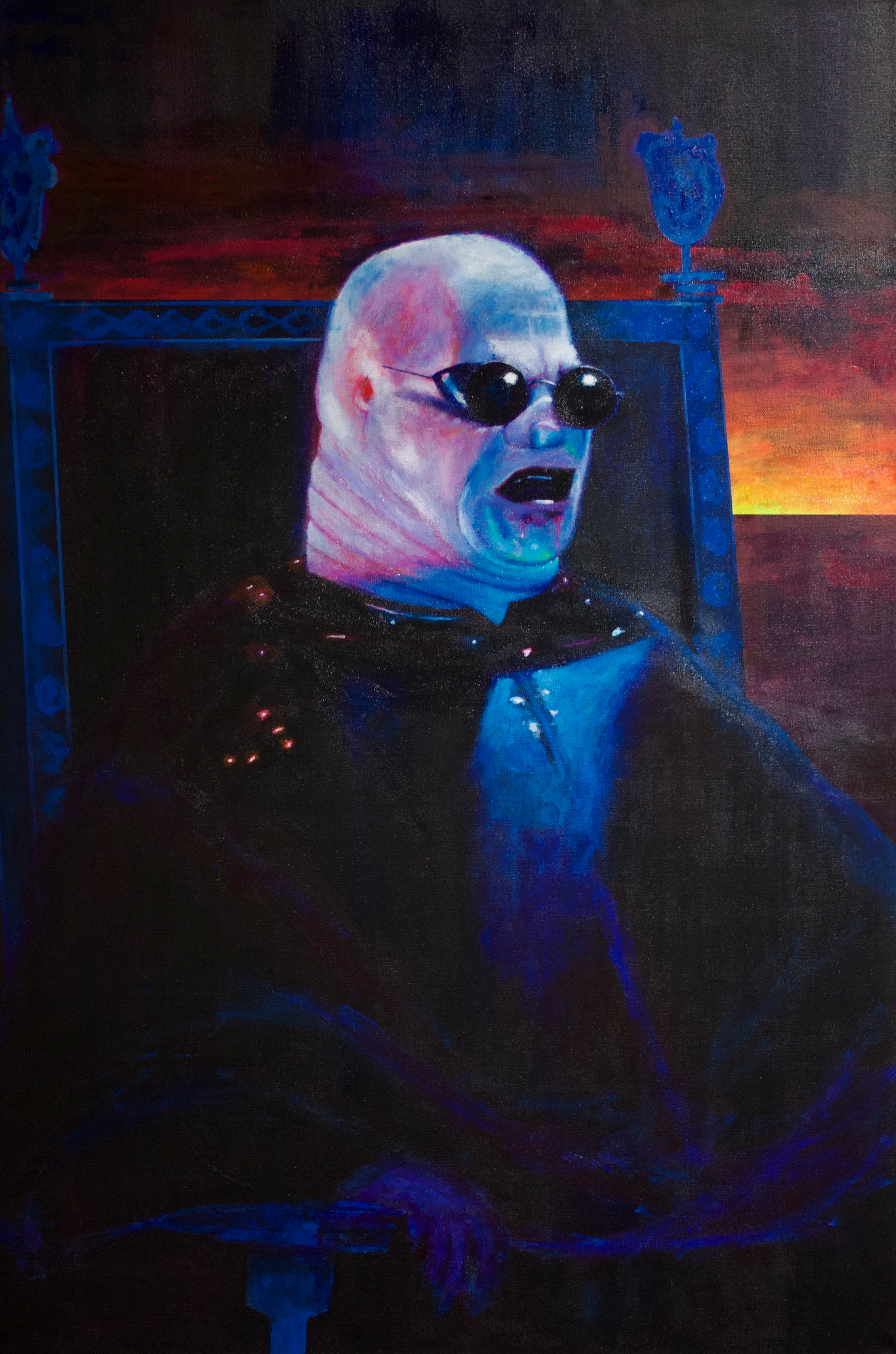 Lee Stewart, Portrait of Pope Innocent X (Hell Interface)