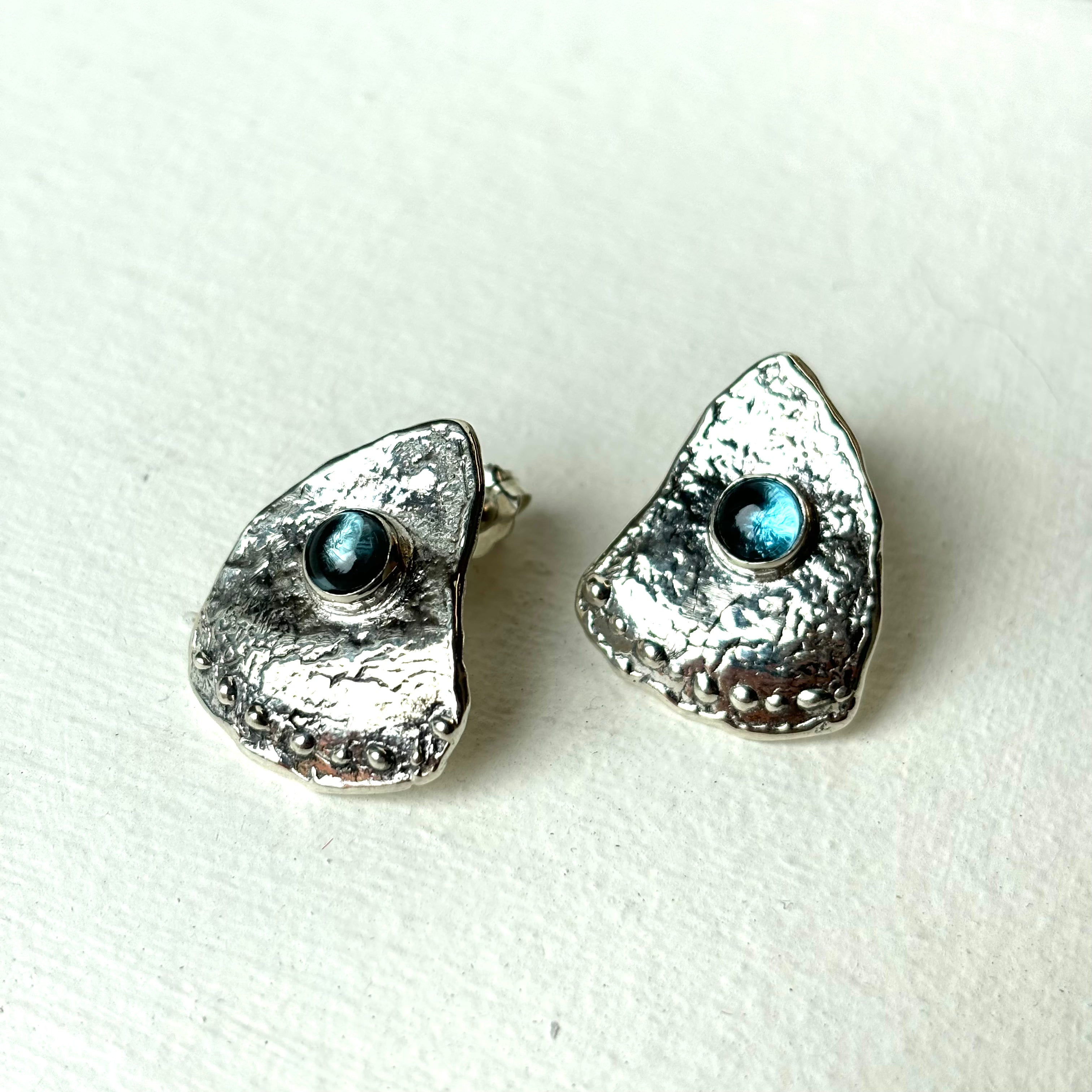 RYHN, Topaz Luna Earrings-4