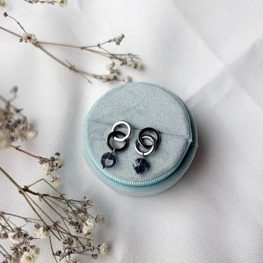Brenda Wong, Double Circle Stud Earrings