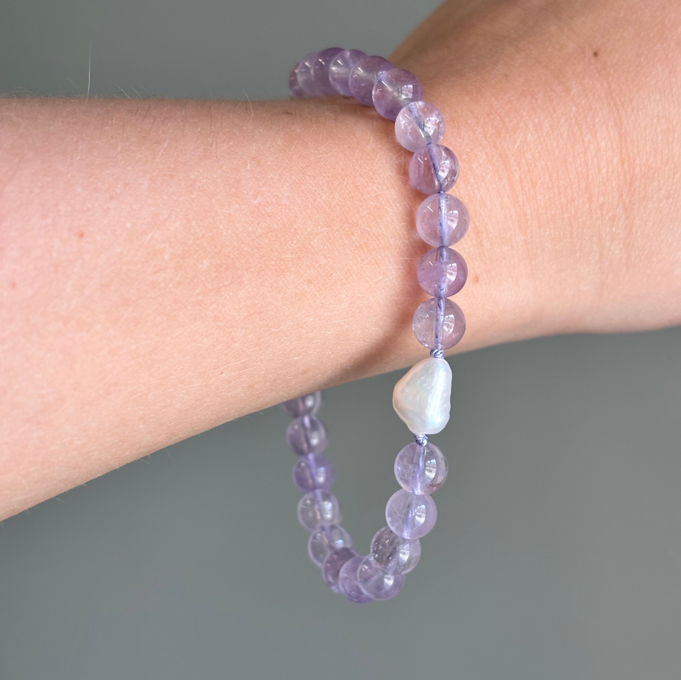Kathryn Rebecca, Beach Bracelet - Amethyst
