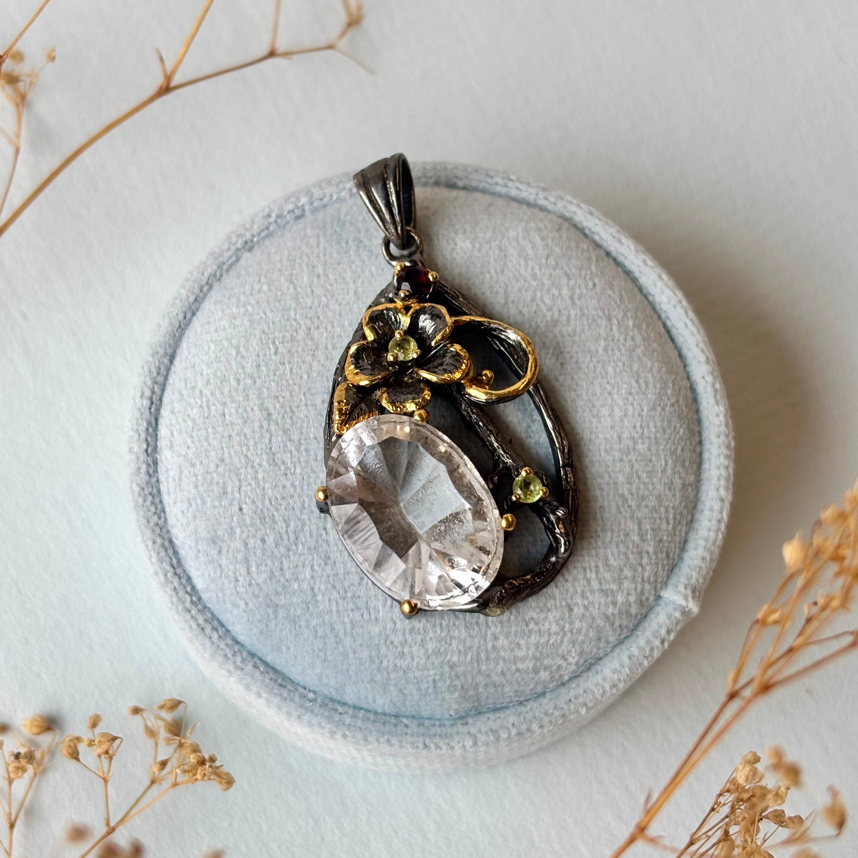 Out Designs, White Quartz Pendant