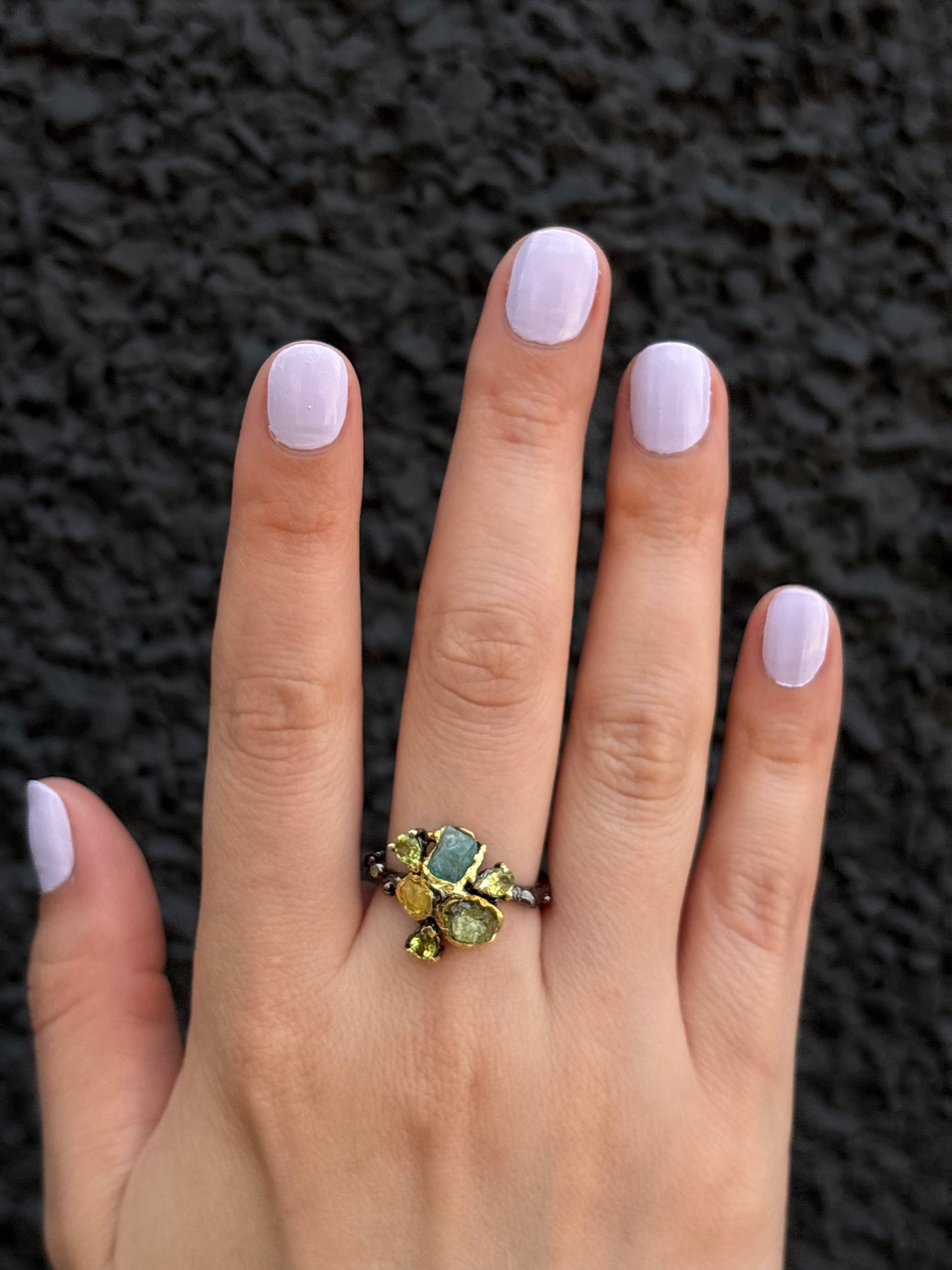 Out Designs, A Handful of Treasures Ring