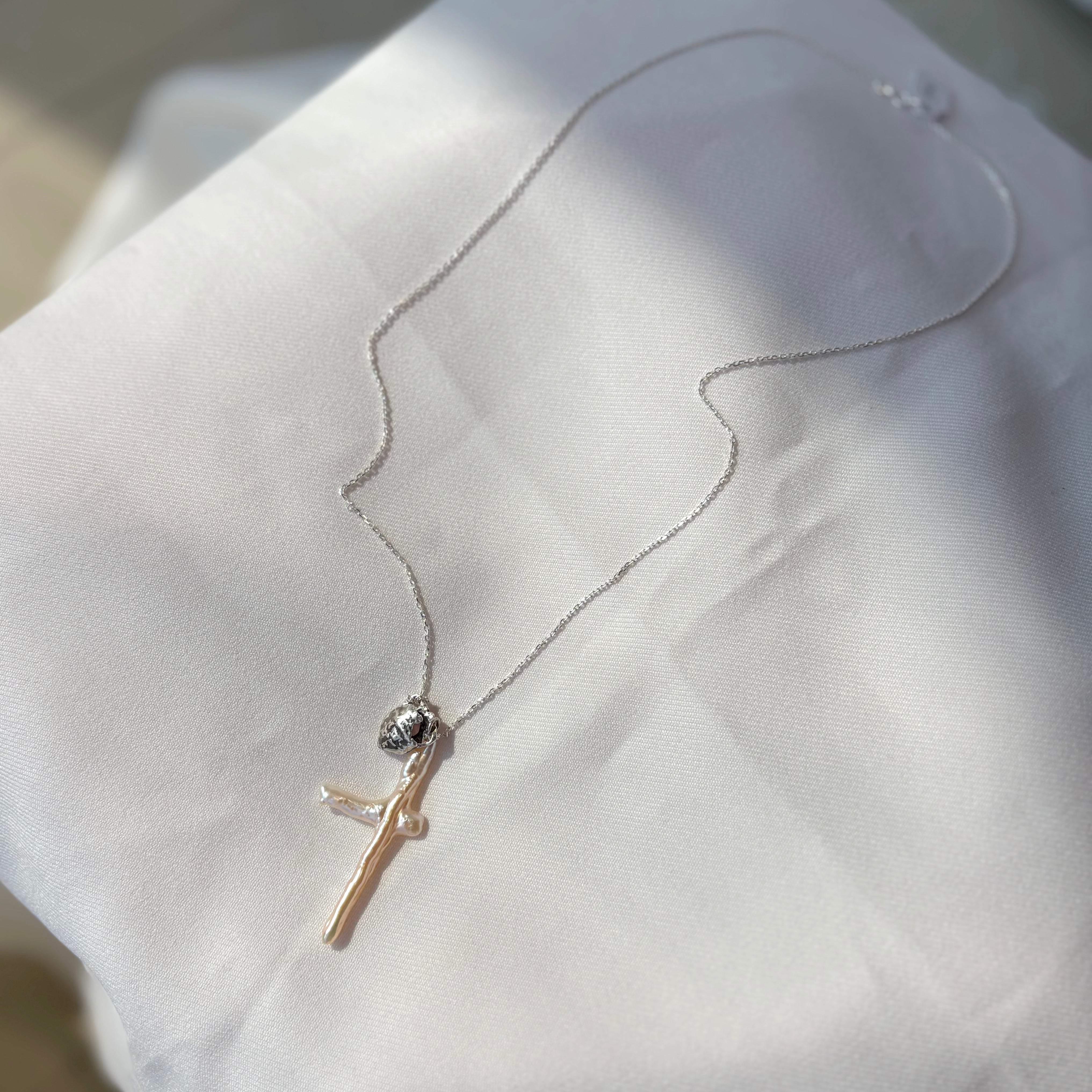 RYHN, Cross Sorrow Necklace