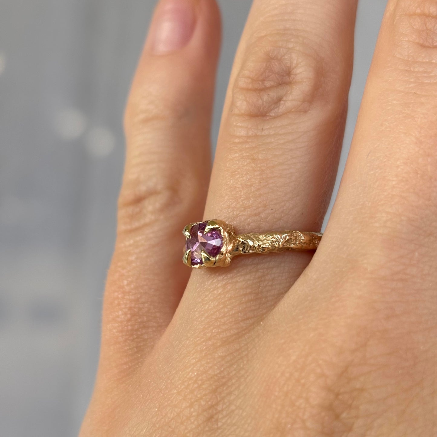 RYHN, Per Se Pink Sapphire Gold Ring