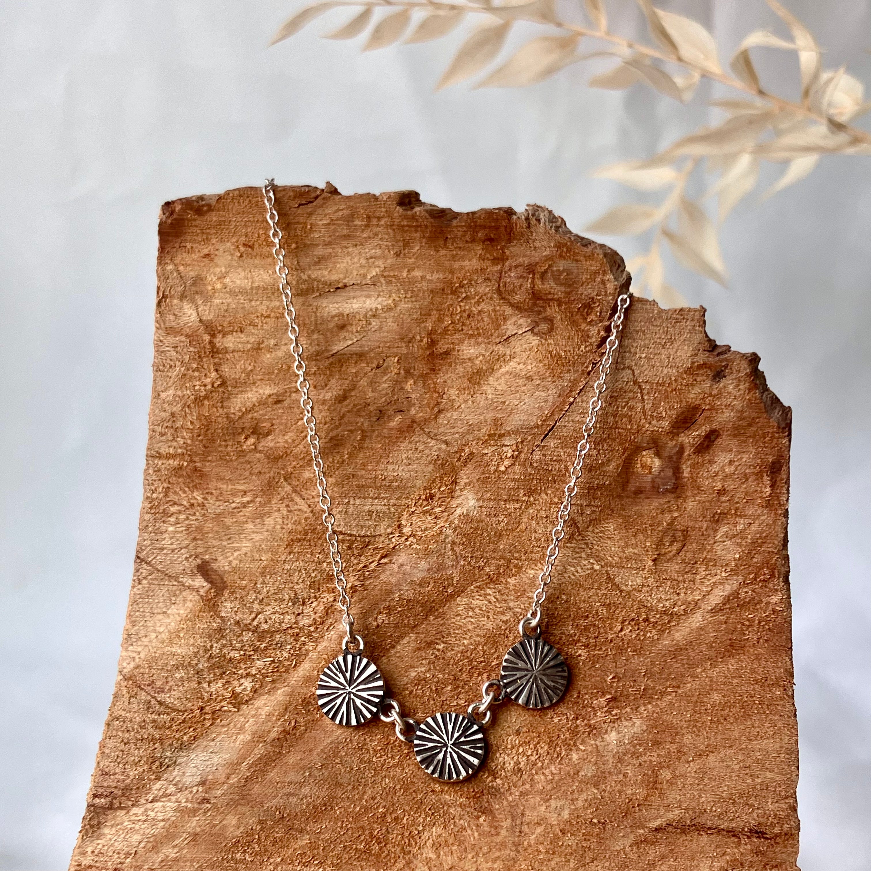 Andrea Mueller, Triple Ray of Light Necklace