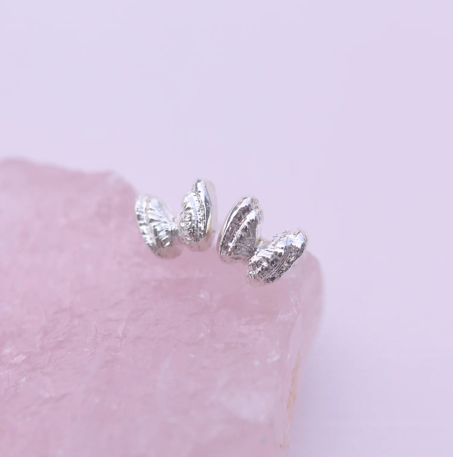 Kathryn Rebecca, Butterfly Shell Studs-3
