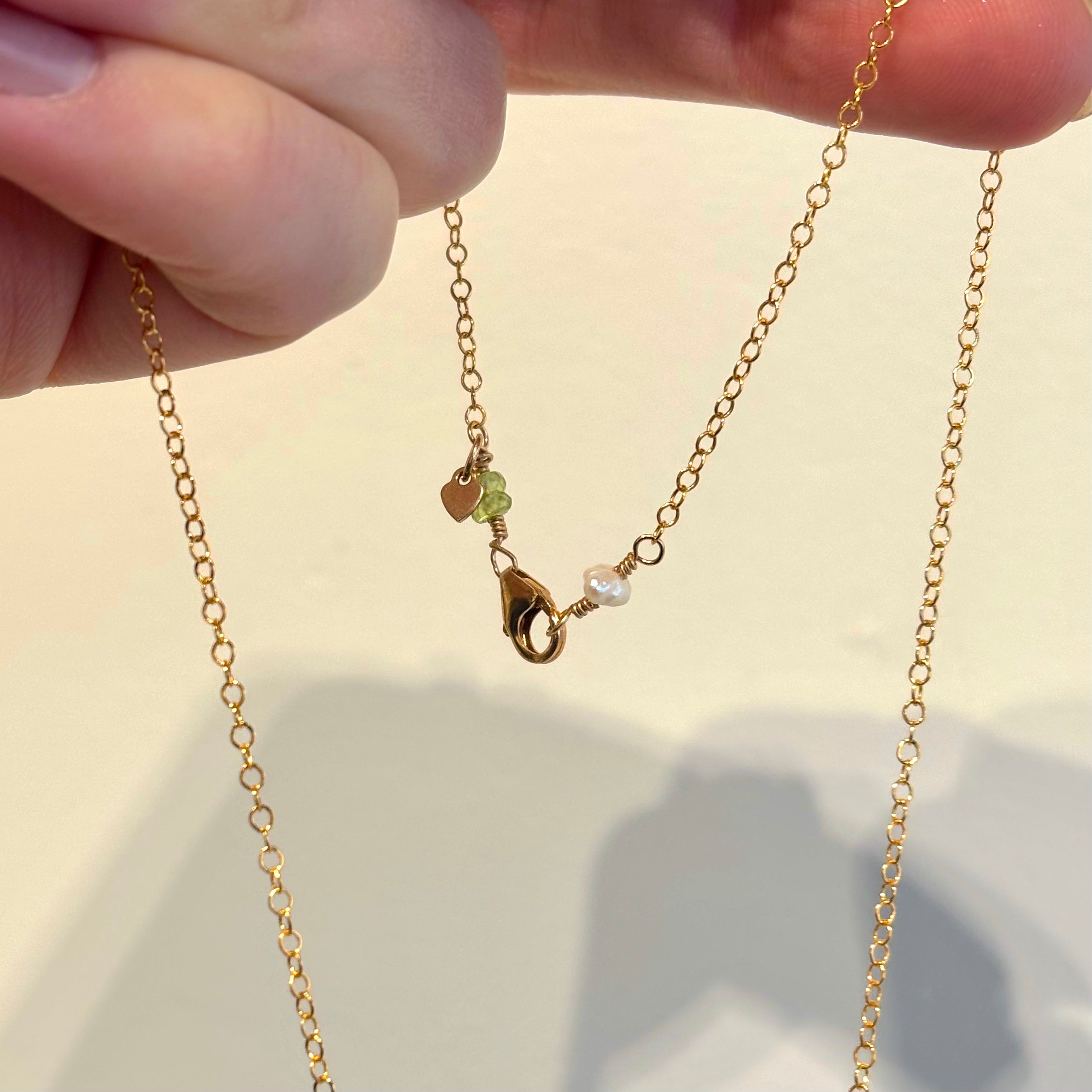 Hailey Jane, Baroque Pearl Drop Necklace-3