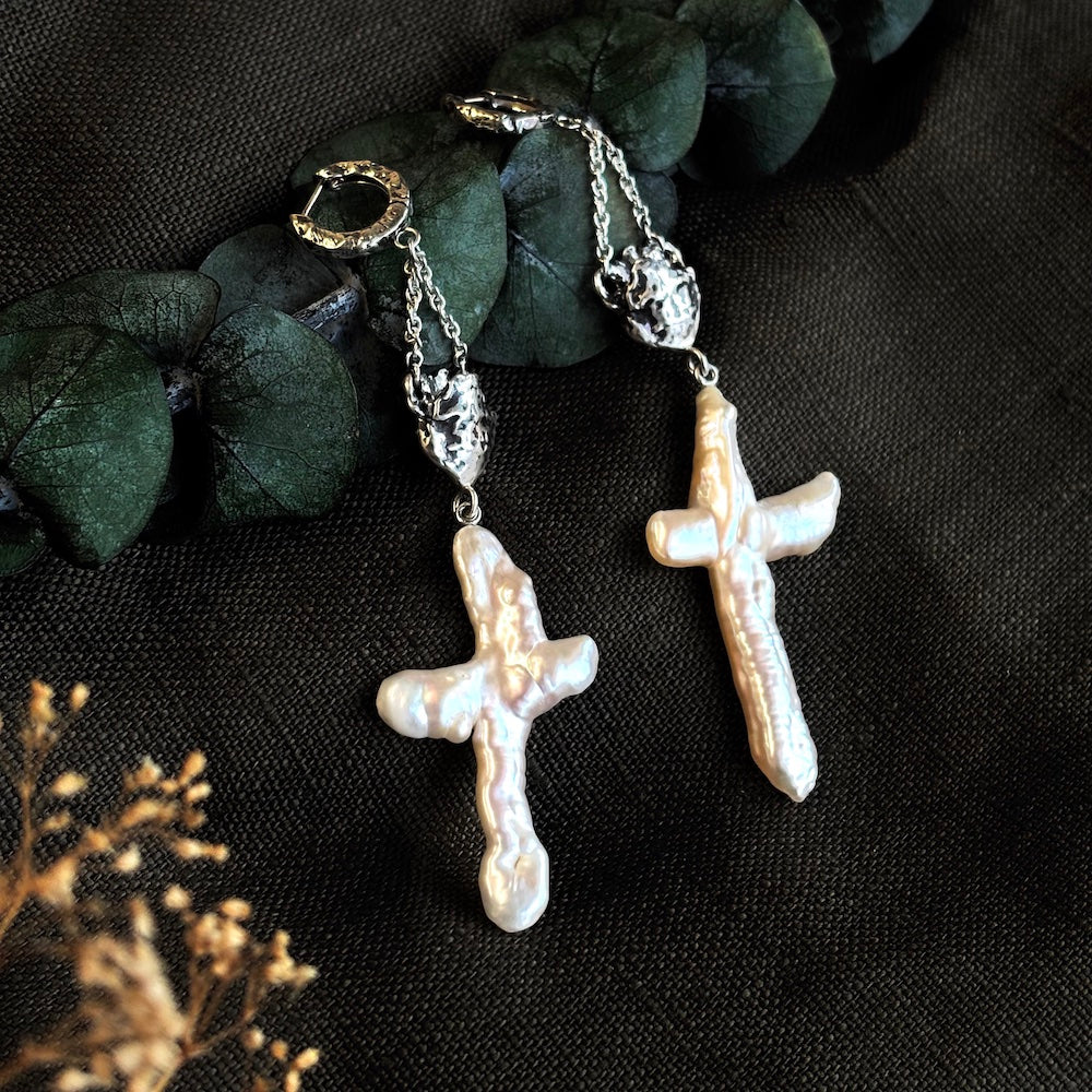 RYHN, Evening Sorrow Earrings-3