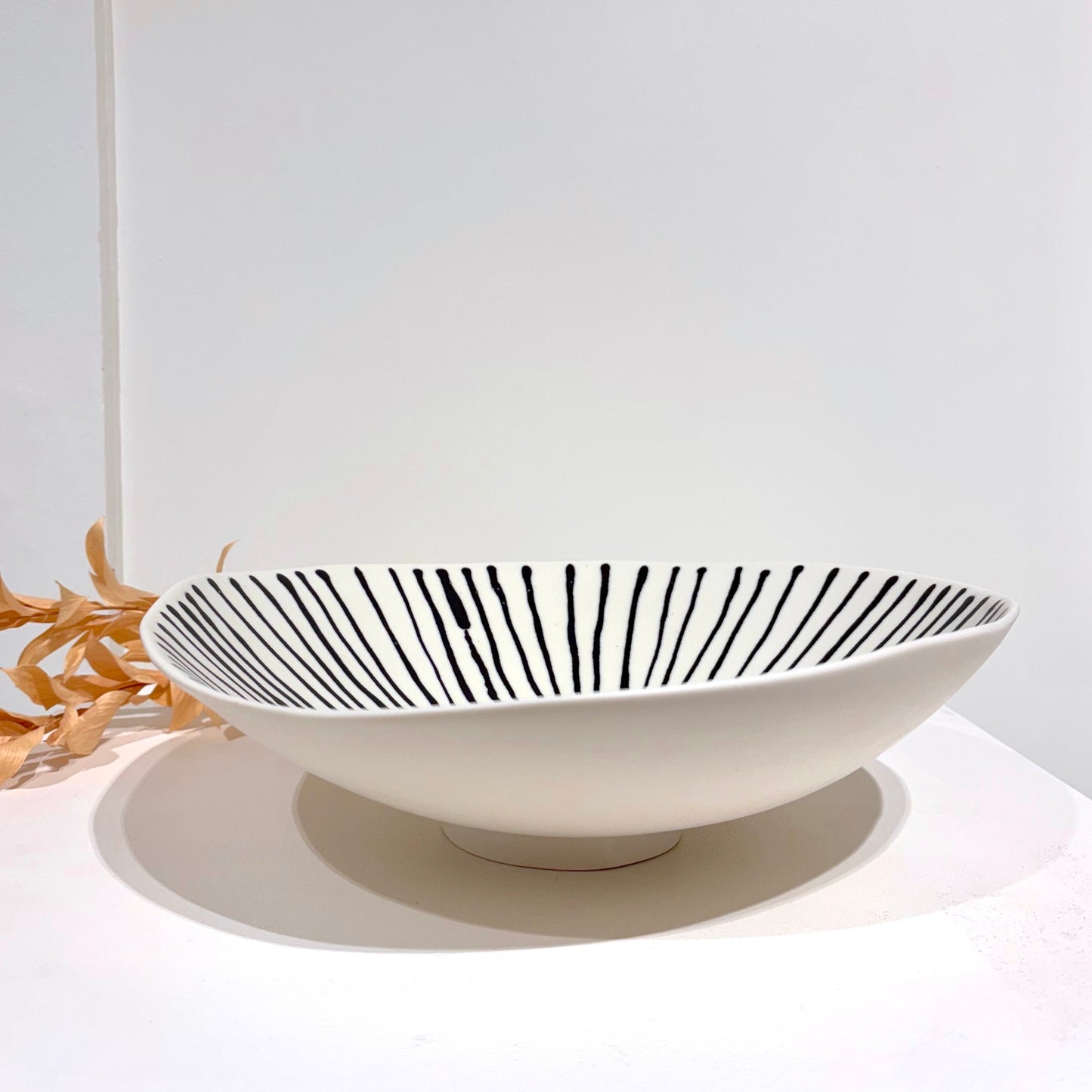 Jennifer Graham, Large White Footed Bowl