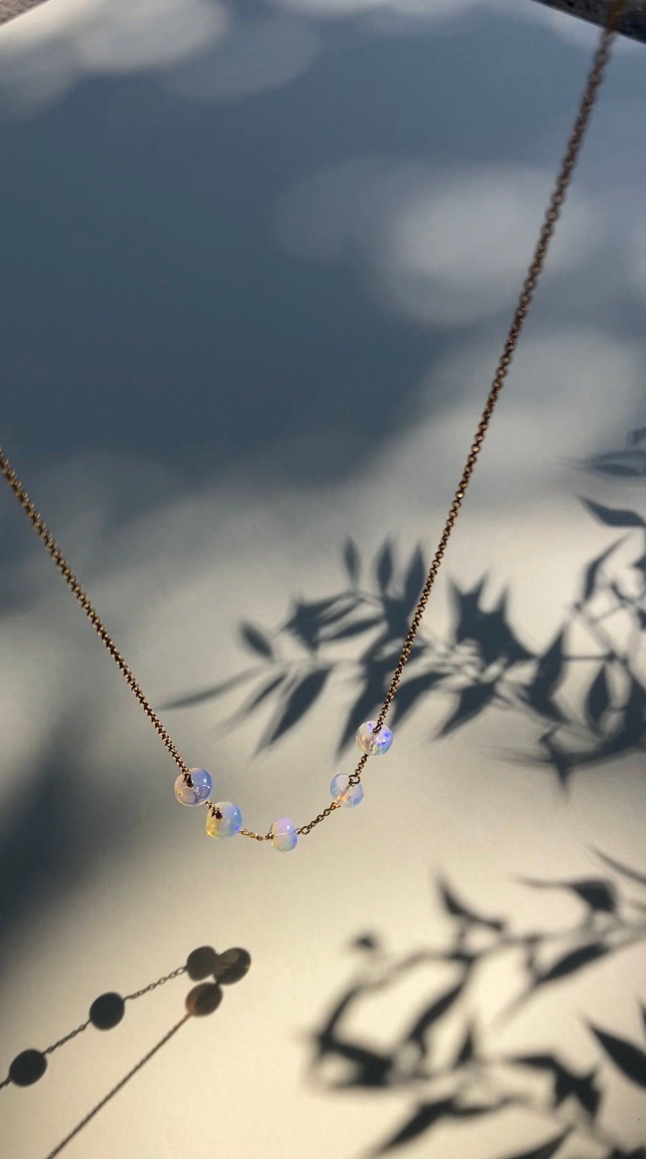 Kathryn Rebecca, Found Jewel Opal Necklace-3