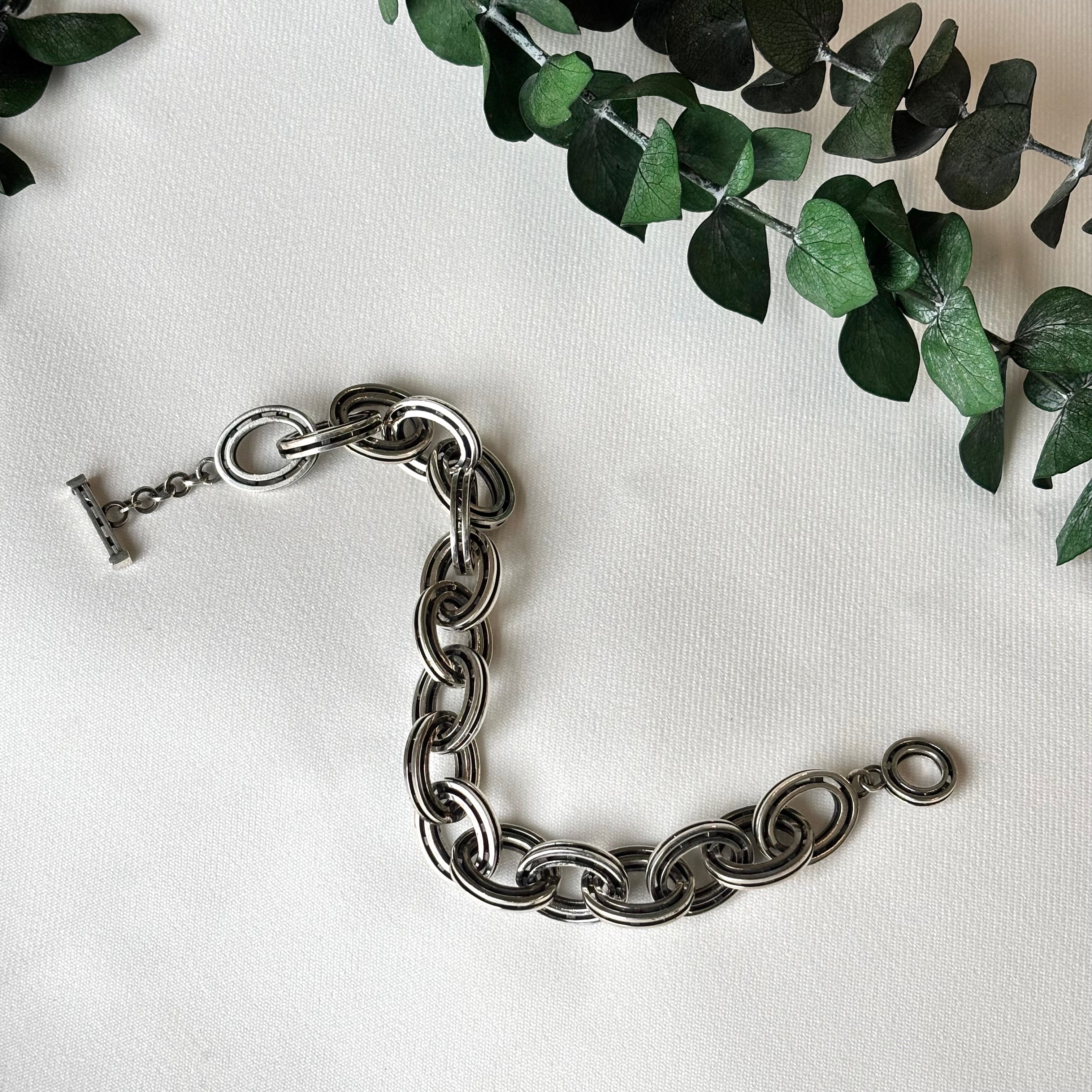Spoke, Atlas Chain link Bracelet-3