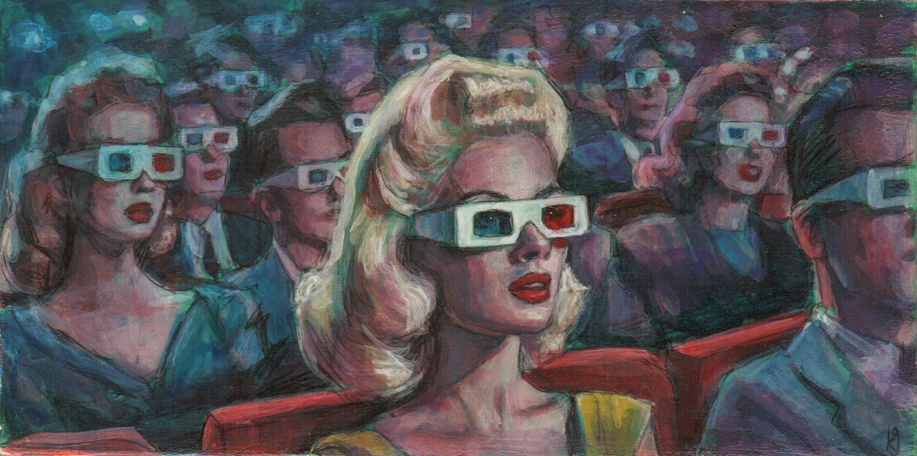 ACQUIRED | Kelly Grace, Study for "Opening Night"-3