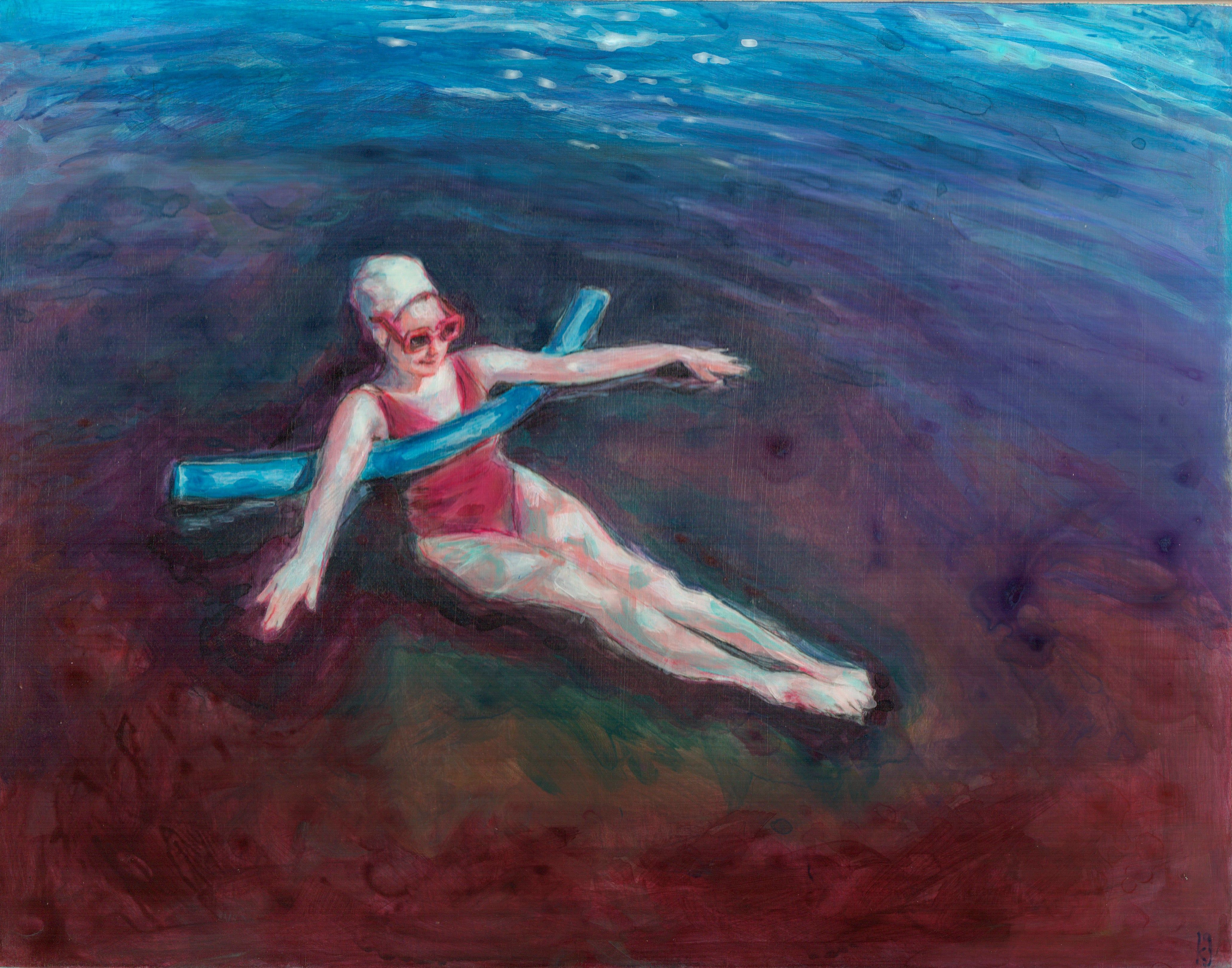 Kelly Grace, Study for "The Pool Noodle"